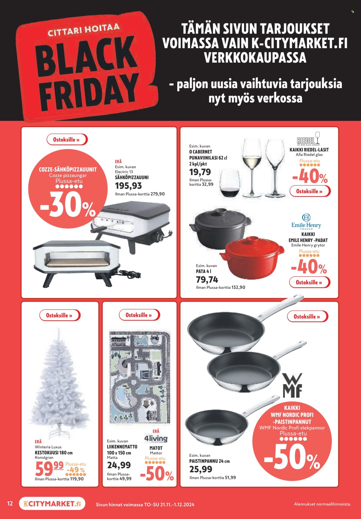 K-citymarket tarjoukset - 21.11.2024 - 01.12.2024. Sivu 12