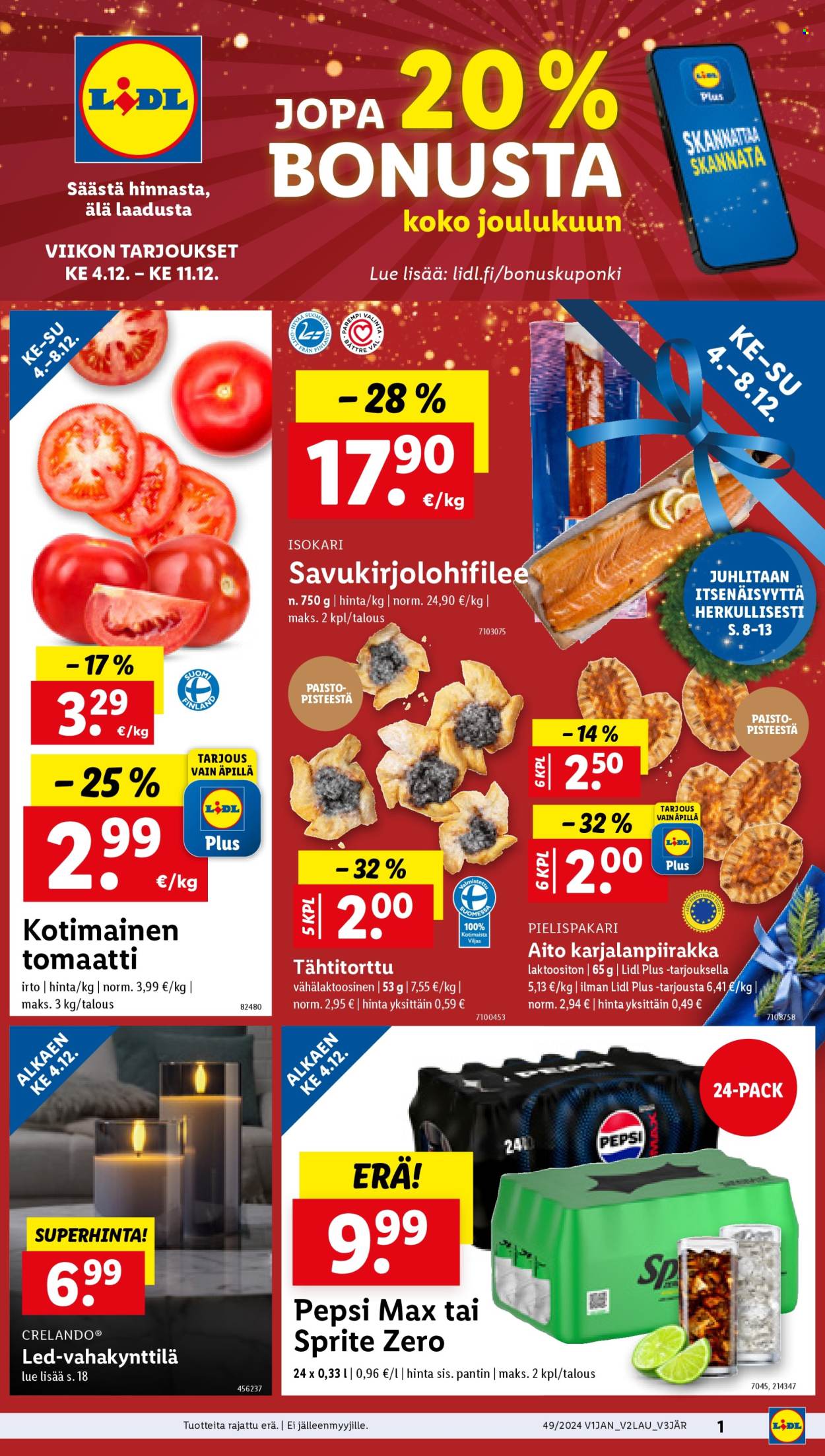 Lidl tarjoukset - 04.12.2024 - 11.12.2024. Sivu 1