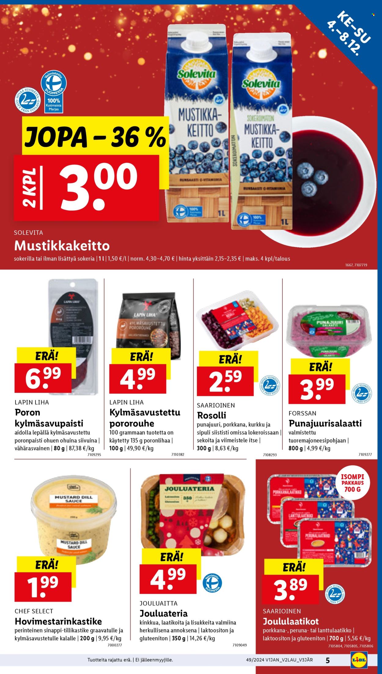 Lidl tarjoukset - 04.12.2024 - 11.12.2024. Sivu 7