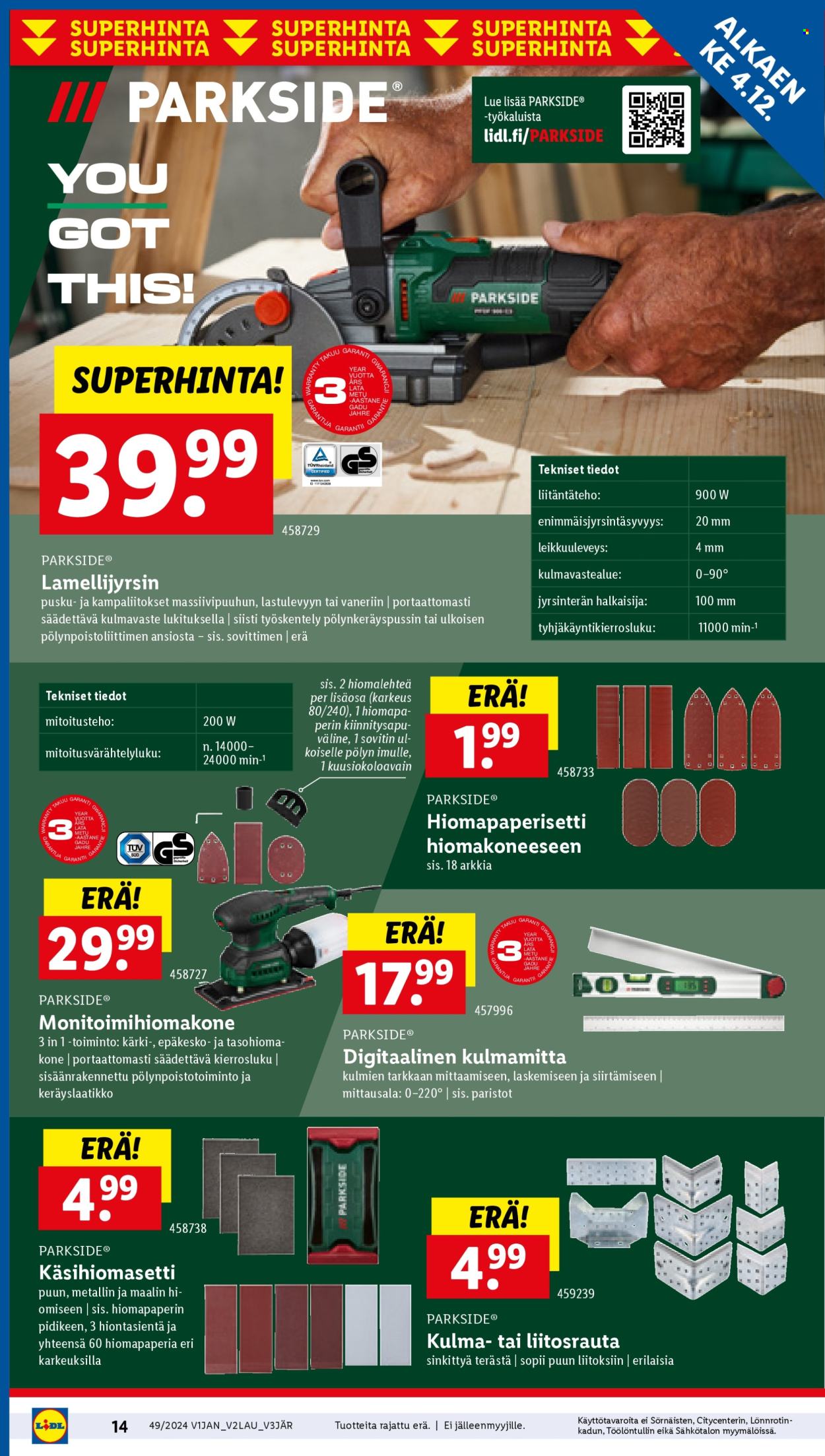 Lidl tarjoukset - 04.12.2024 - 11.12.2024. Sivu 16