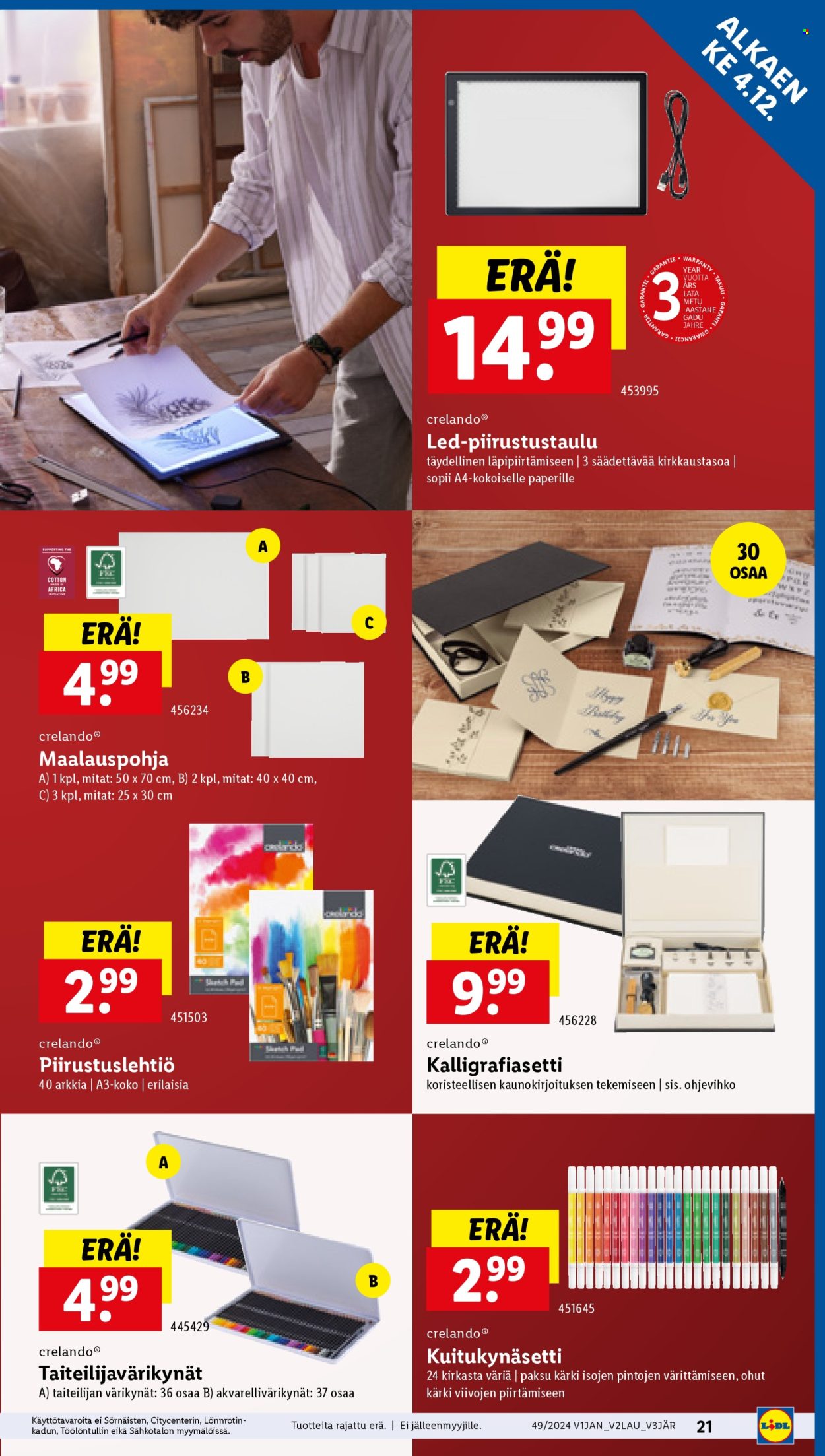 Lidl tarjoukset - 04.12.2024 - 11.12.2024. Sivu 23