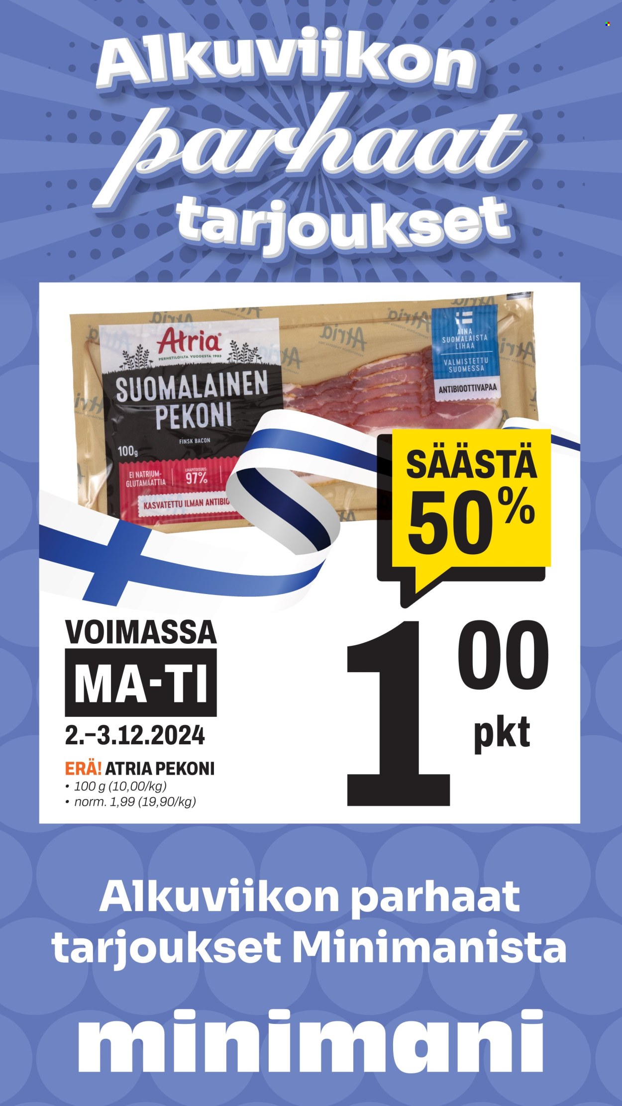 Minimani tarjoukset - 02.12.2024 - 03.12.2024. Sivu 1