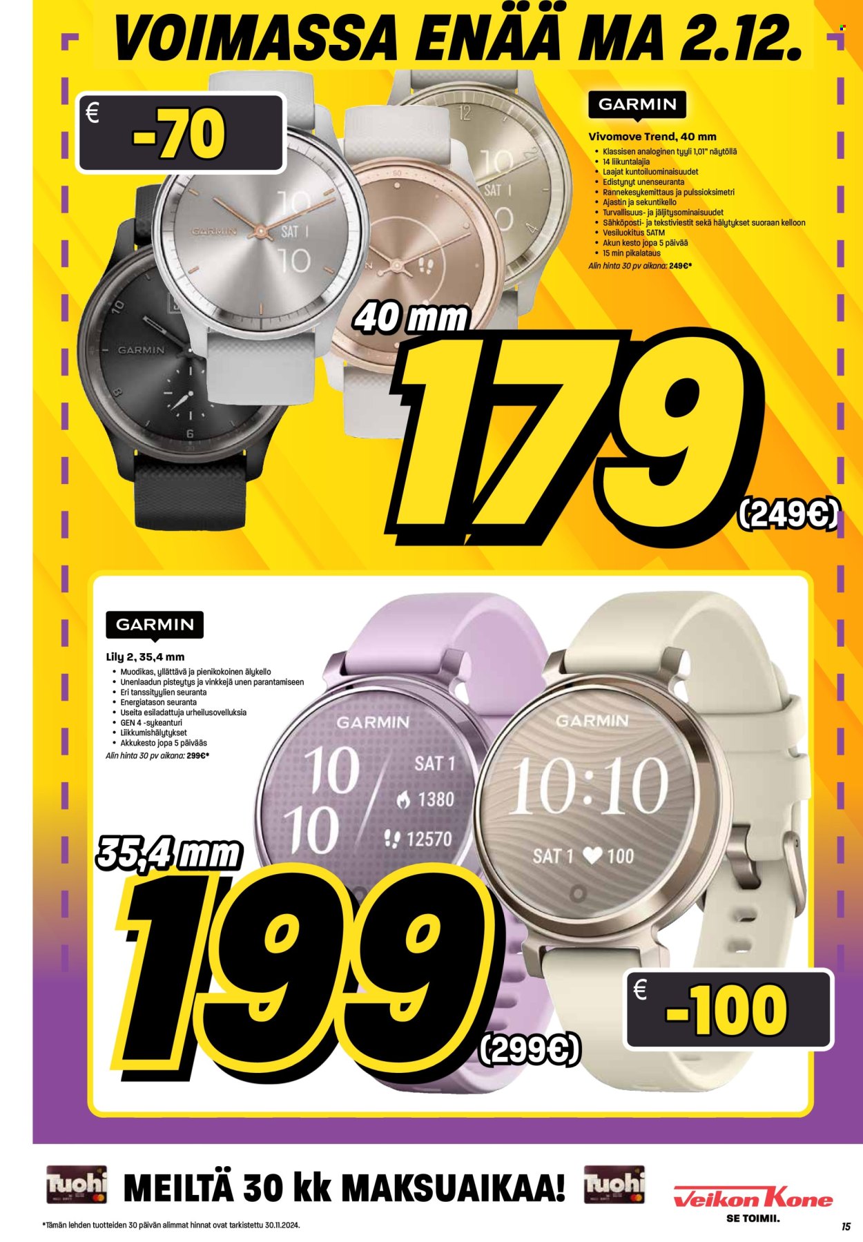 Veikon Kone tarjoukset - 02.12.2024 - 07.12.2024. Sivu 15
