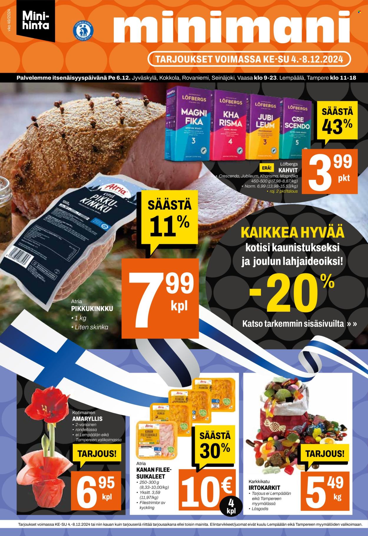 Minimani tarjoukset - 04.12.2024 - 08.12.2024. Sivu 1