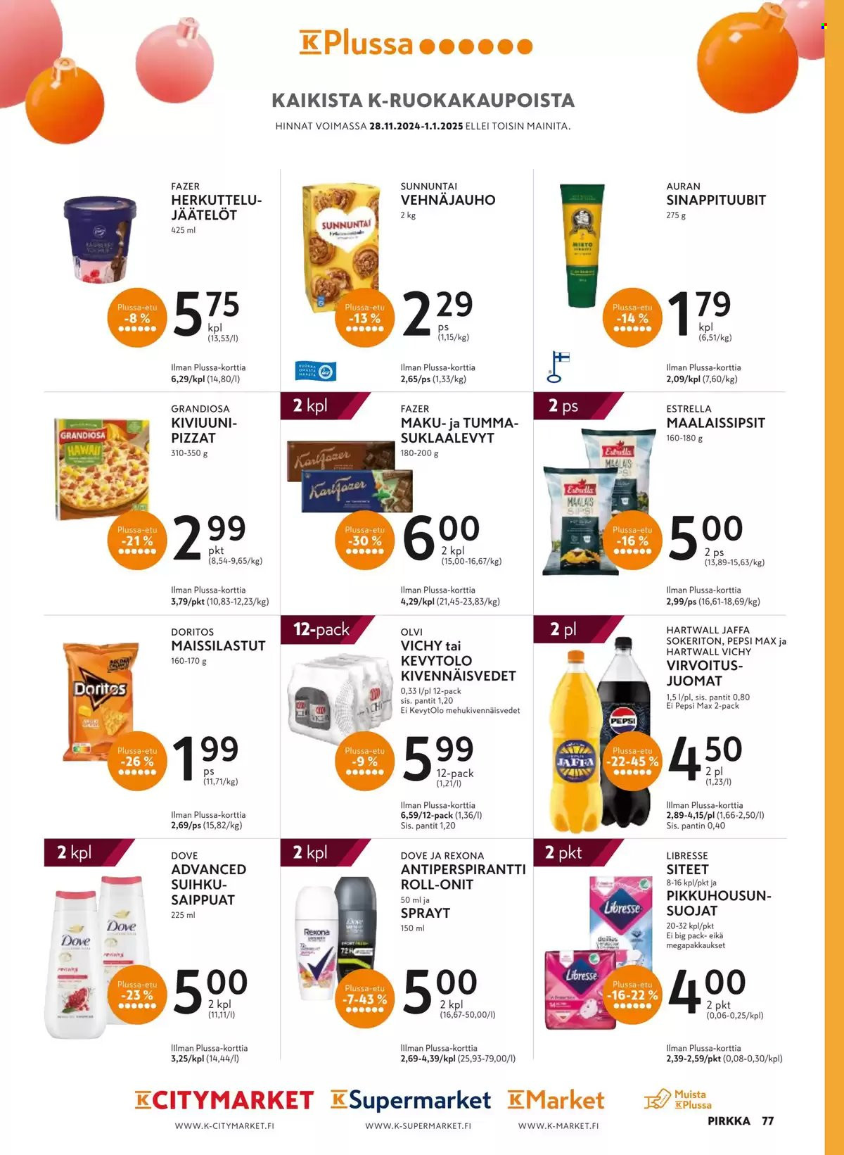 K-market tarjoukset - 27.11.2024 - 04.02.2025. Sivu 82