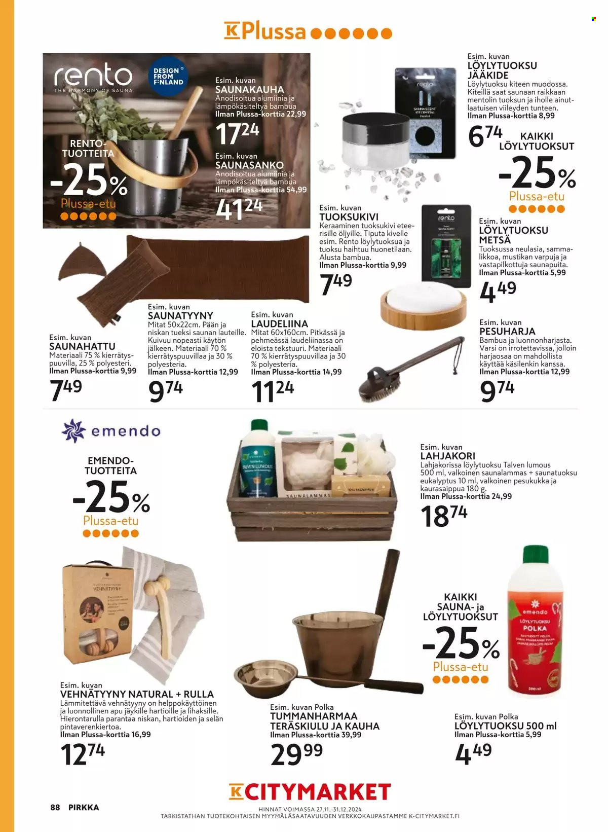 K-market tarjoukset - 27.11.2024 - 04.02.2025. Sivu 94