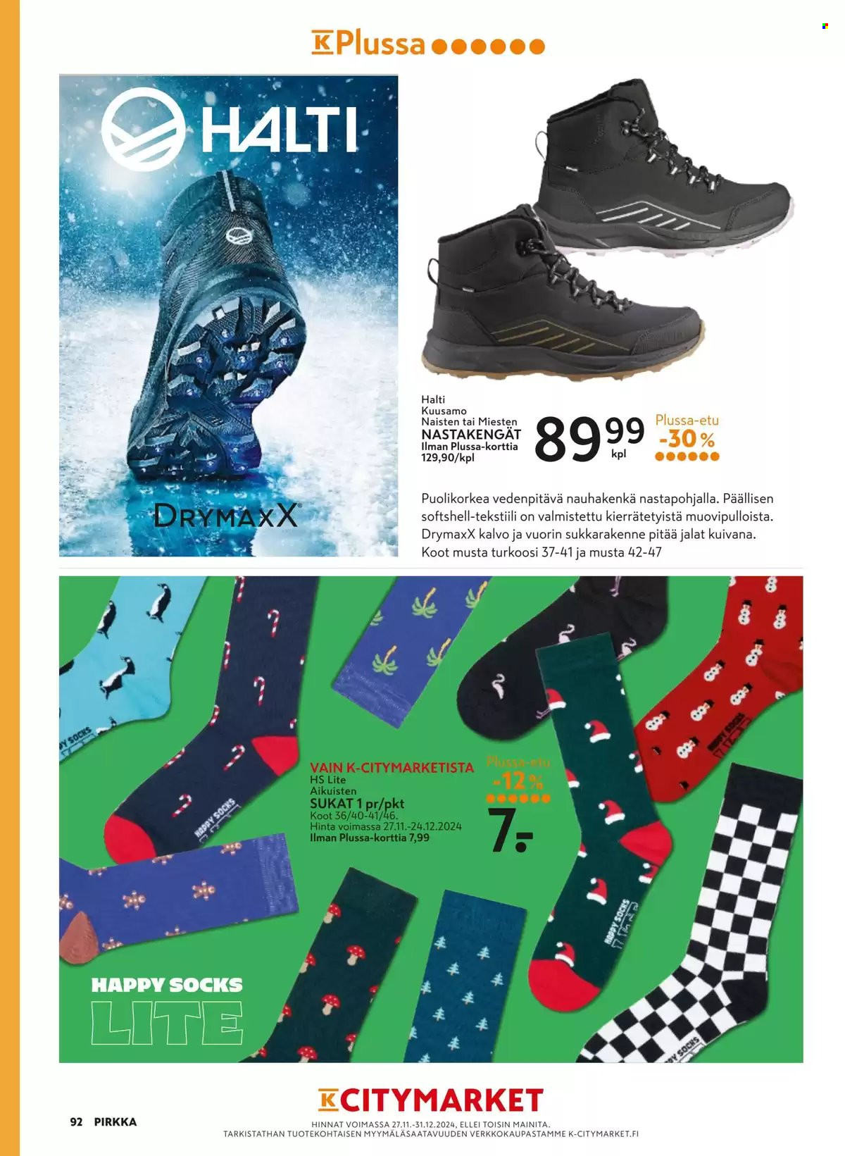 K-market tarjoukset - 27.11.2024 - 04.02.2025. Sivu 99