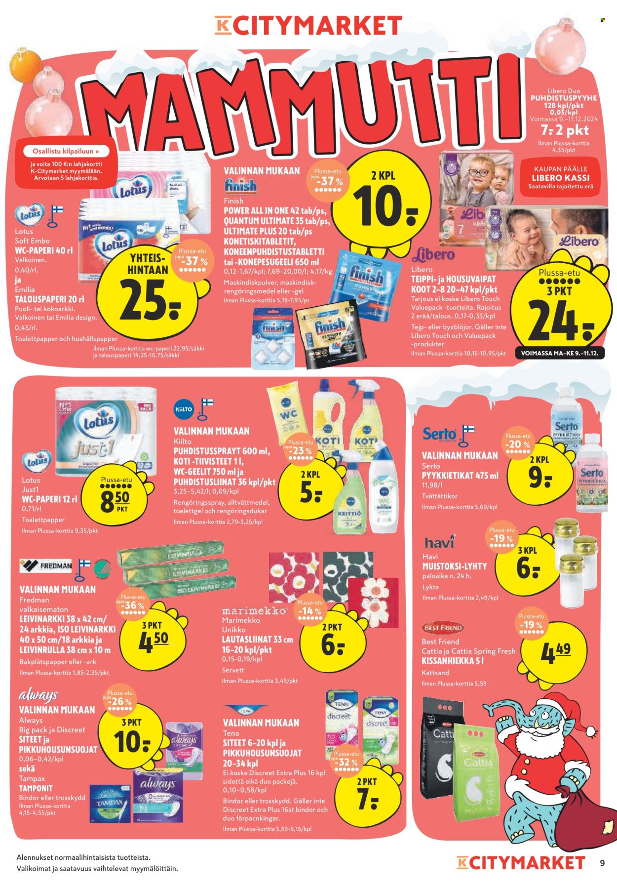 K-citymarket tarjoukset - 09.12.2024 - 15.12.2024. Sivu 9