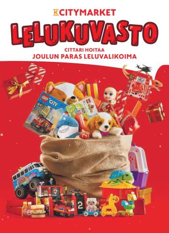 K-citymarket tarjoukset  - 31.10.2024 - 22.12.2024.