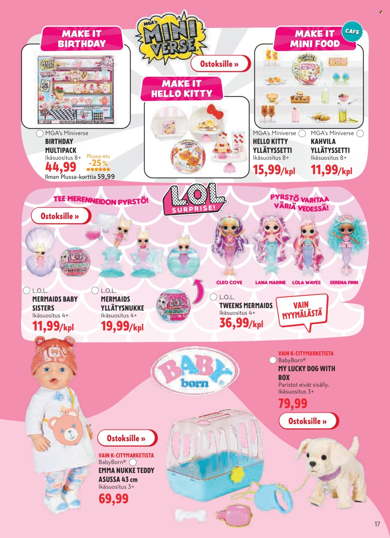 K-citymarket tarjoukset - 31.10.2024 - 22.12.2024. Sivu 17