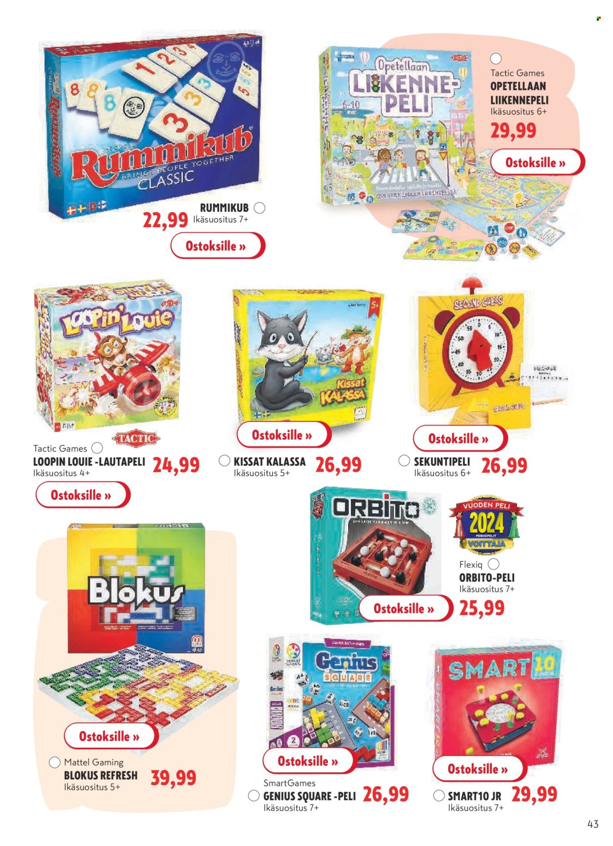 K-citymarket tarjoukset - 31.10.2024 - 22.12.2024. Sivu 43