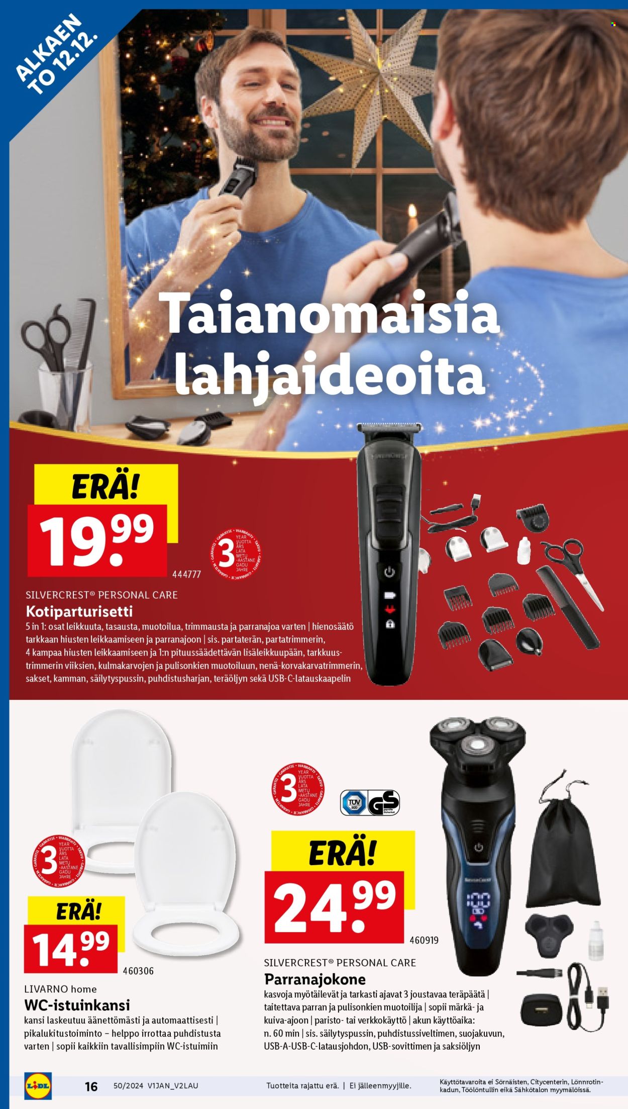 Lidl tarjoukset - 12.12.2024 - 18.12.2024. Sivu 16