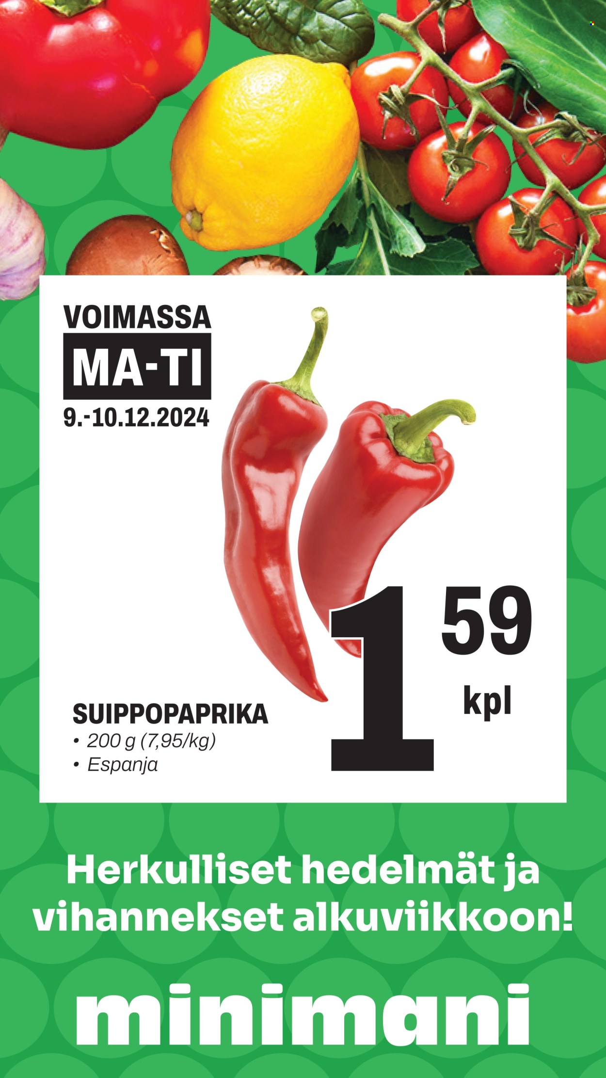 Minimani tarjoukset - 09.12.2024 - 10.12.2024. Sivu 3