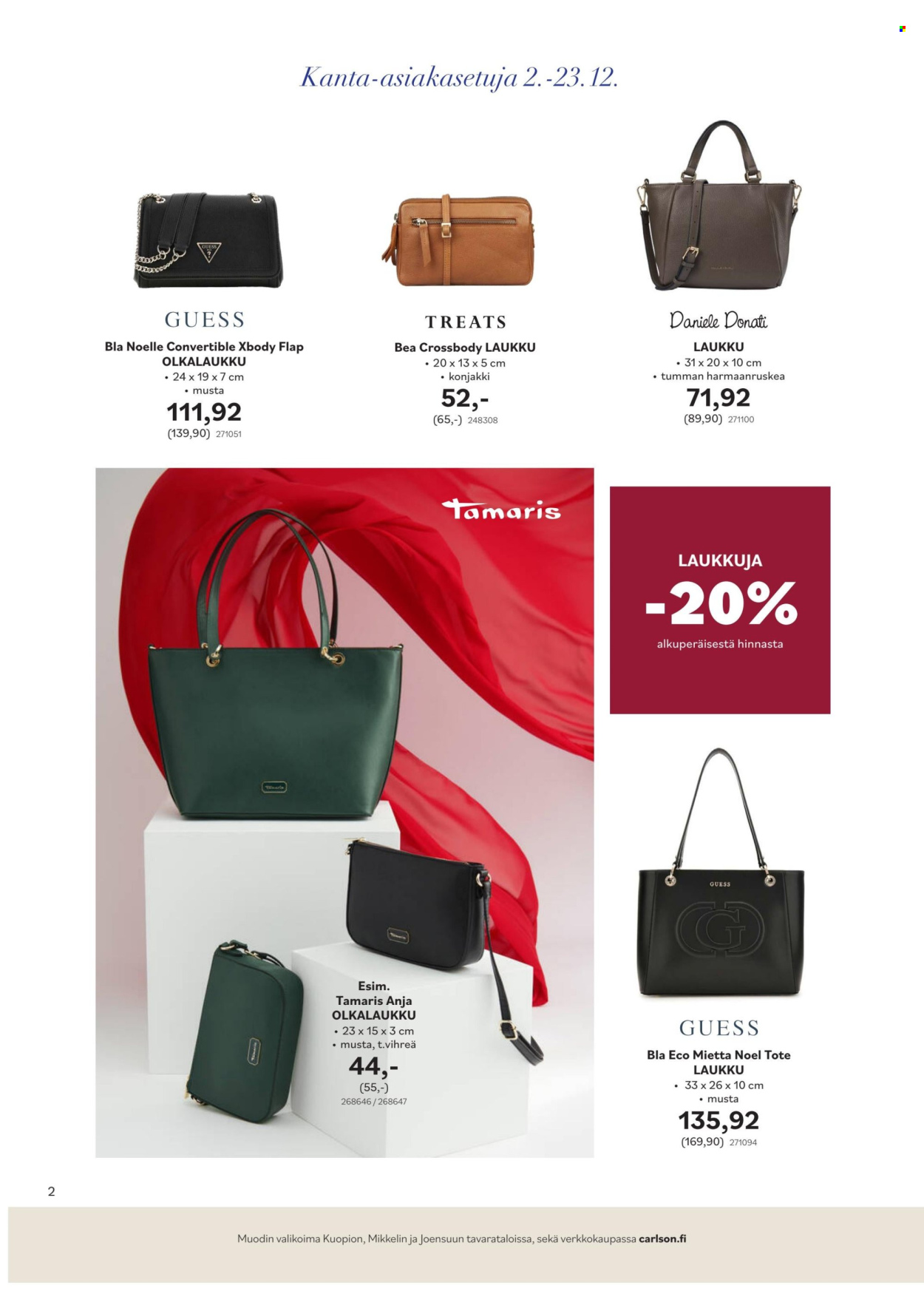 Carlson tarjoukset - 02.12.2024 - 01.01.2025. Sivu 2