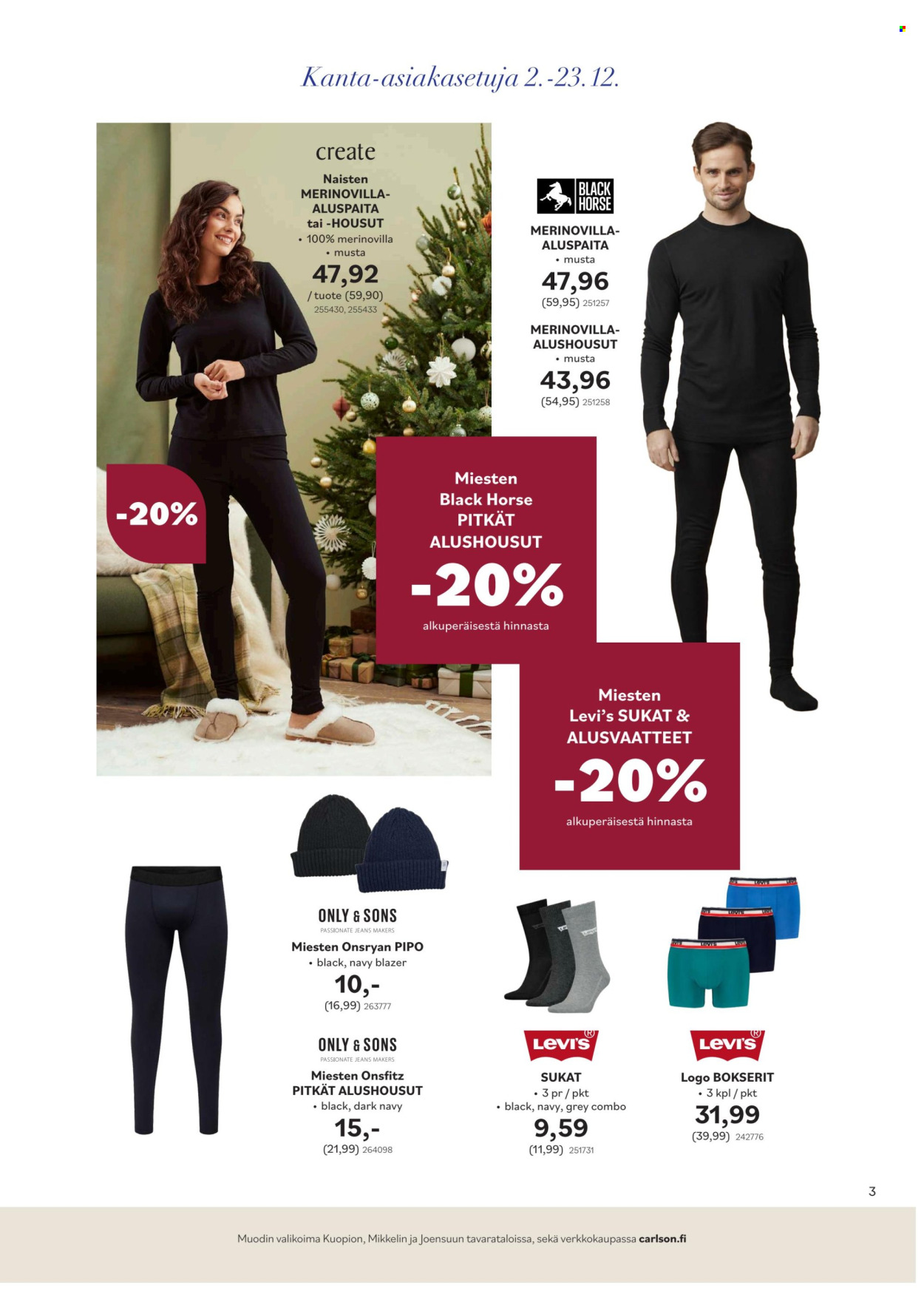 Carlson tarjoukset - 02.12.2024 - 01.01.2025. Sivu 3