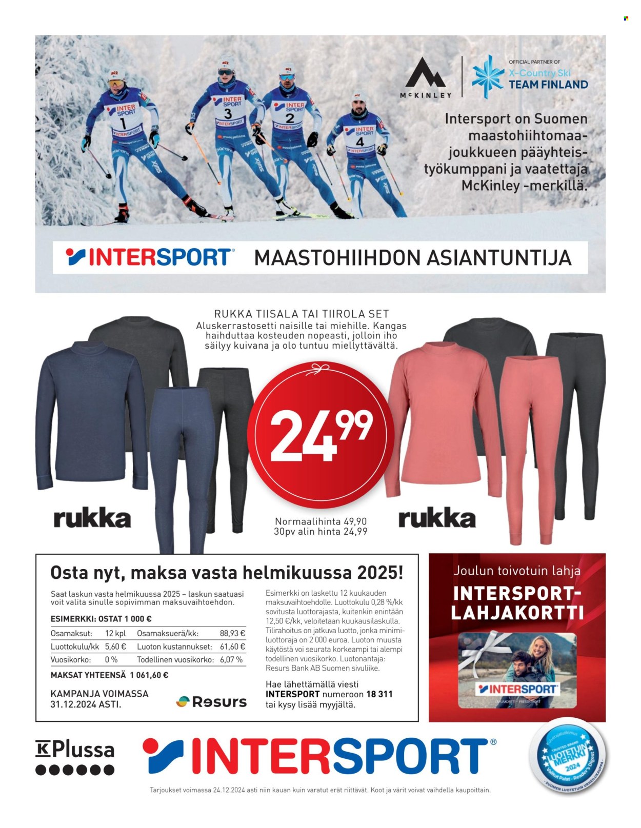 Intersport tarjoukset - 09.12.2024 - 24.12.2024. Sivu 16