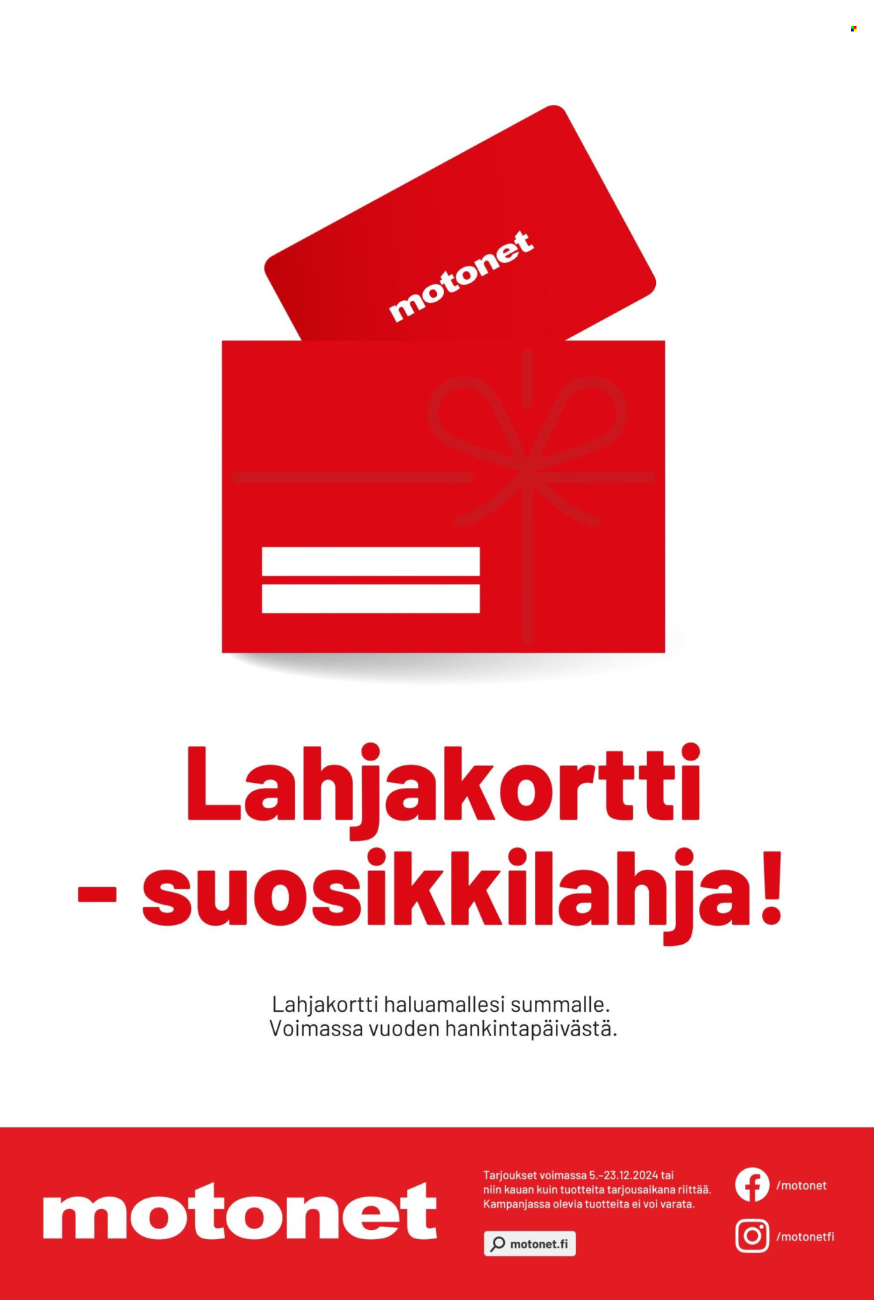 Motonet tarjoukset - 05.12.2024 - 23.12.2024. Sivu 8