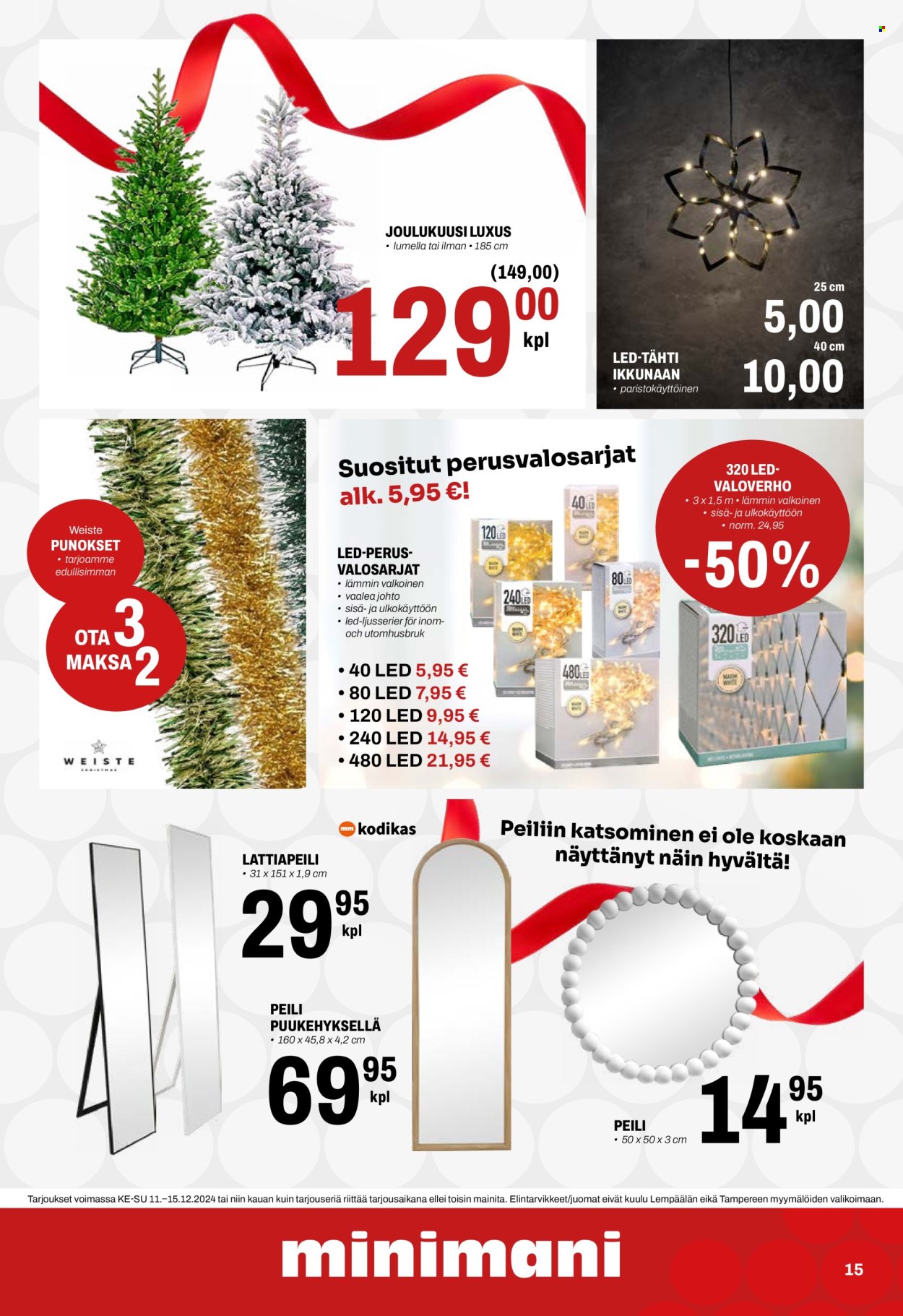 Minimani tarjoukset - 11.12.2024 - 15.12.2024. Sivu 15