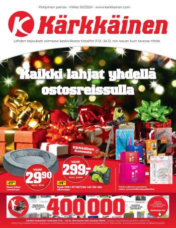 Kärkkäinen tarjoukset  - 11.12.2024 - 24.12.2024.