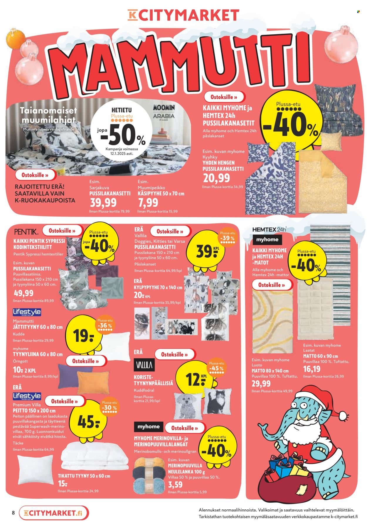 K-citymarket tarjoukset - 09.12.2024 - 15.12.2024. Sivu 8
