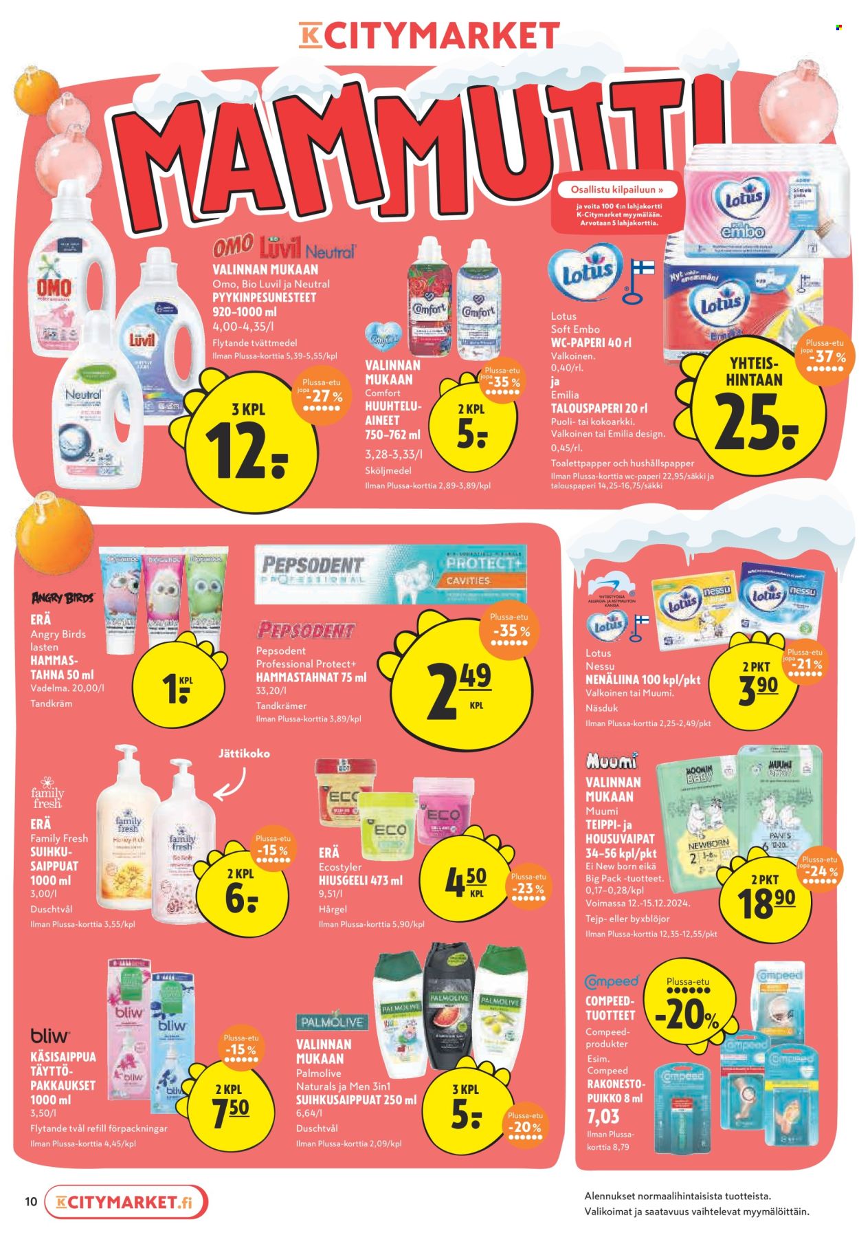 K-citymarket tarjoukset - 09.12.2024 - 15.12.2024. Sivu 10