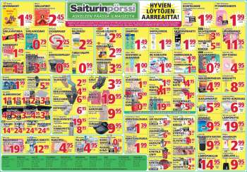 Saiturinpörssi tarjoukset  - 12.12.2024 - 18.12.2024.