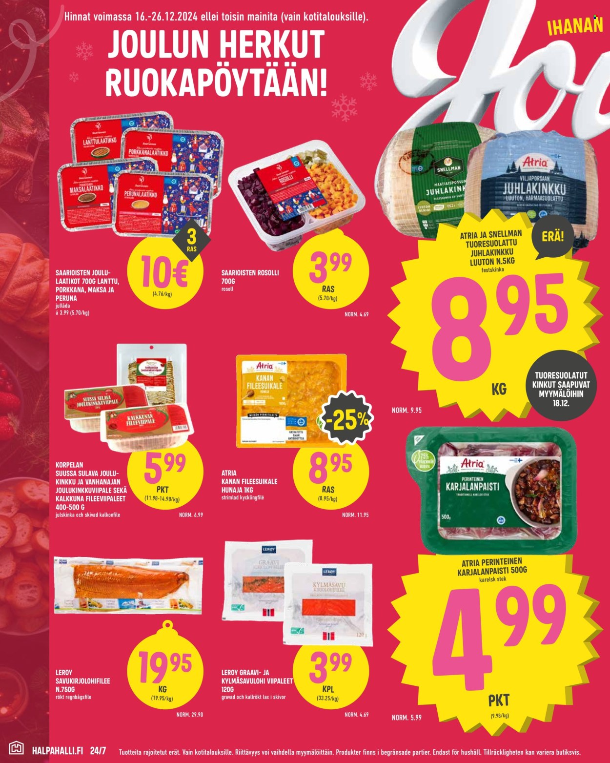 HalpaHalli tarjoukset - 16.12.2024 - 26.12.2024. Sivu 2