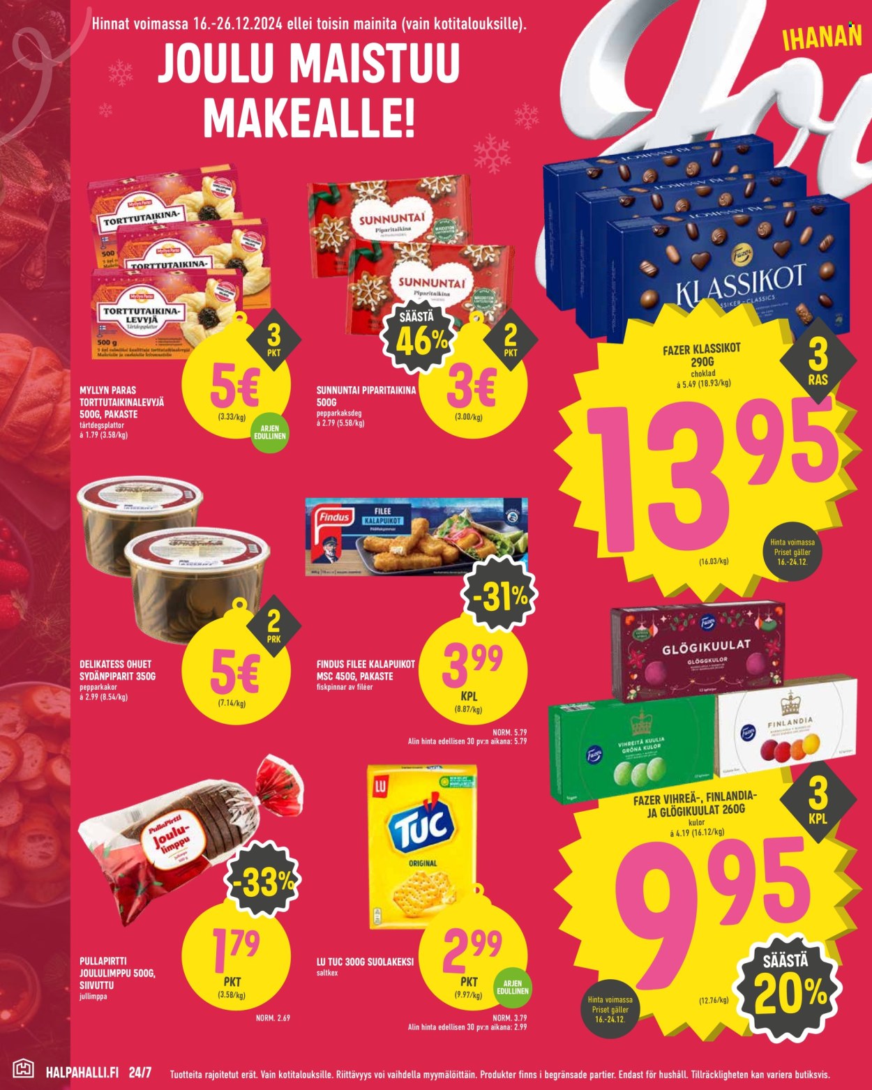 HalpaHalli tarjoukset - 16.12.2024 - 26.12.2024. Sivu 4