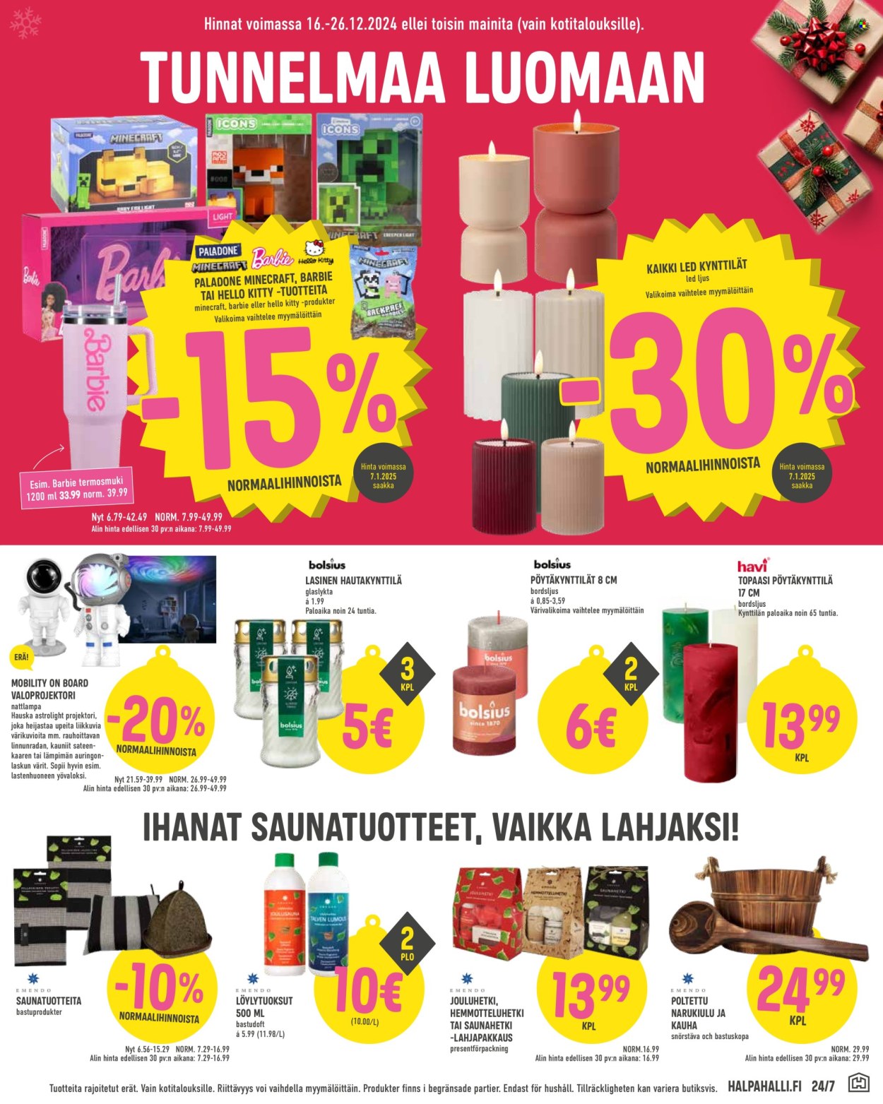 HalpaHalli tarjoukset - 16.12.2024 - 26.12.2024. Sivu 9