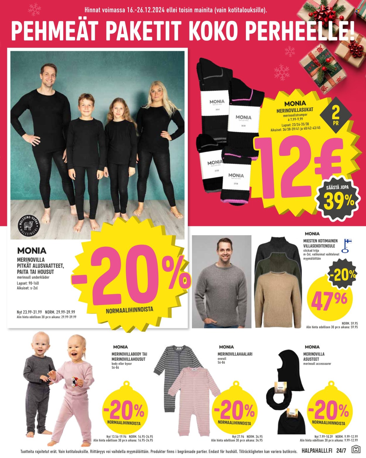 HalpaHalli tarjoukset - 16.12.2024 - 26.12.2024. Sivu 11