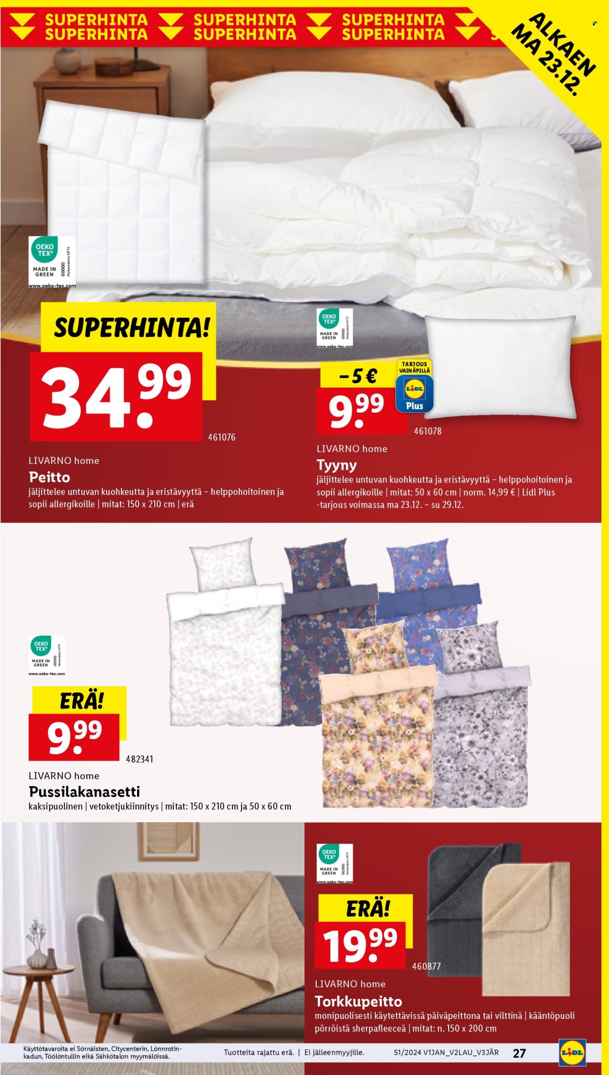 Lidl tarjoukset - 19.12.2024 - 26.12.2024. Sivu 31