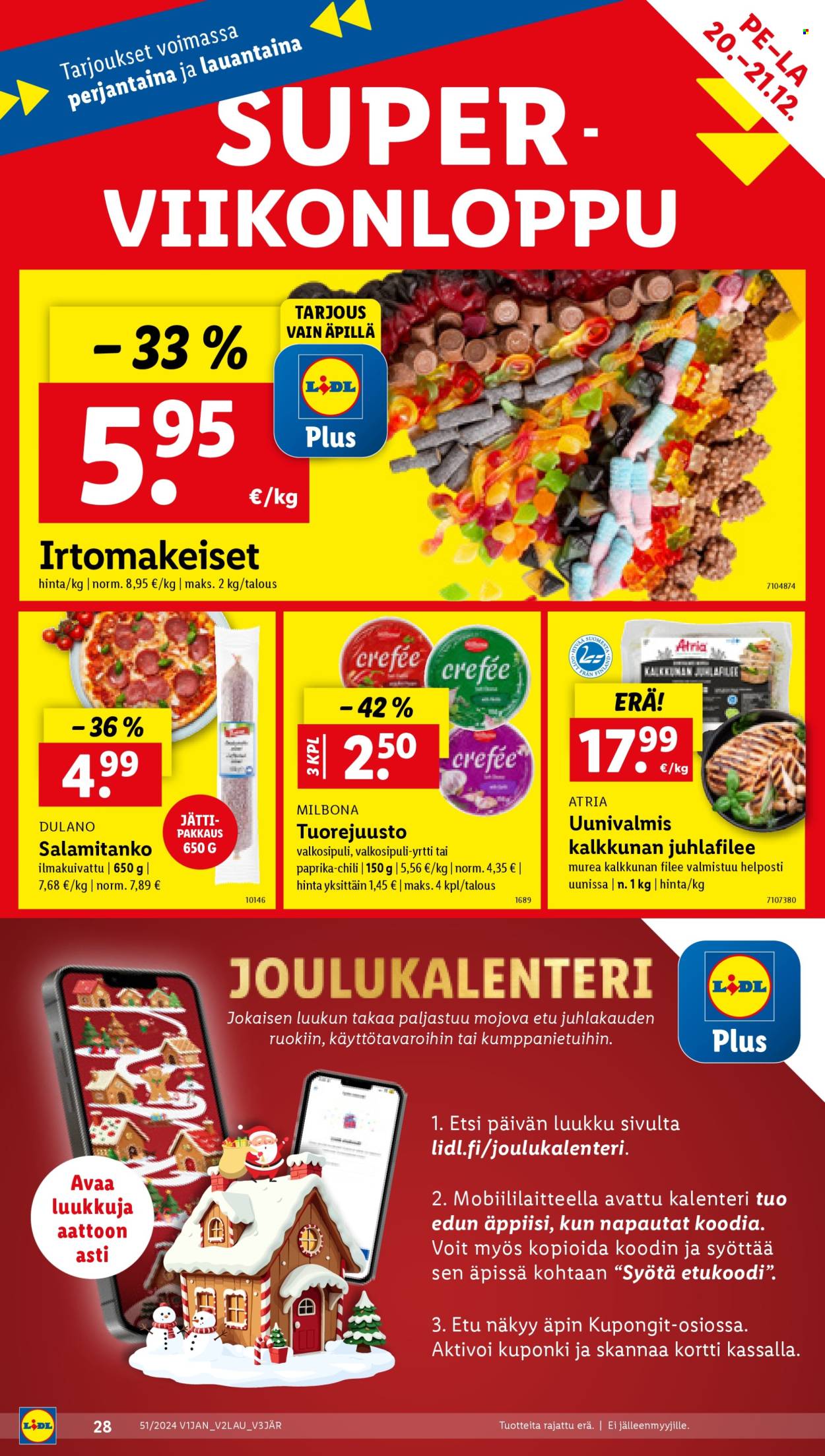 Lidl tarjoukset - 19.12.2024 - 26.12.2024. Sivu 34