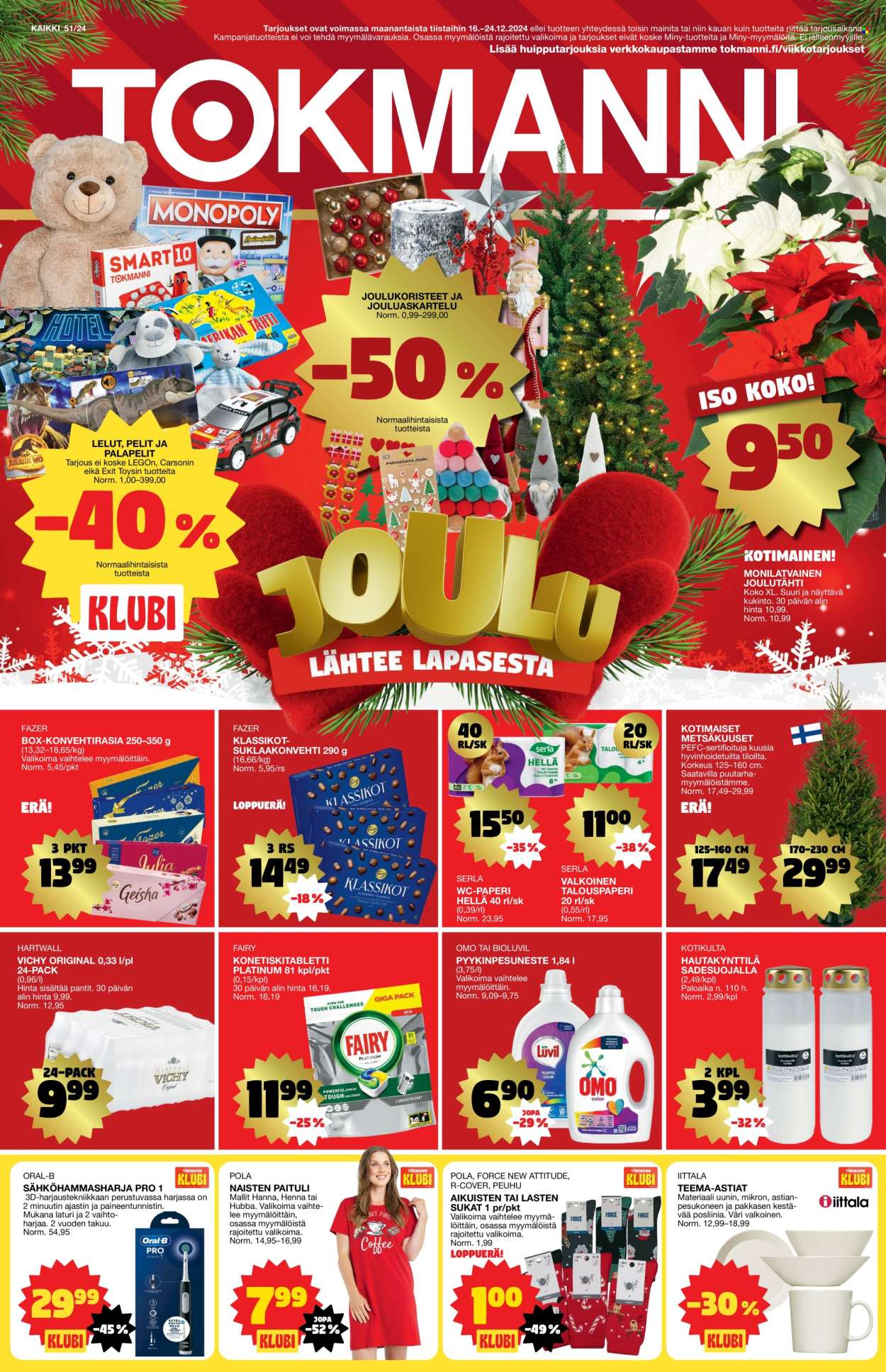 Tokmanni tarjoukset - 16.12.2024 - 24.12.2024. Sivu 1