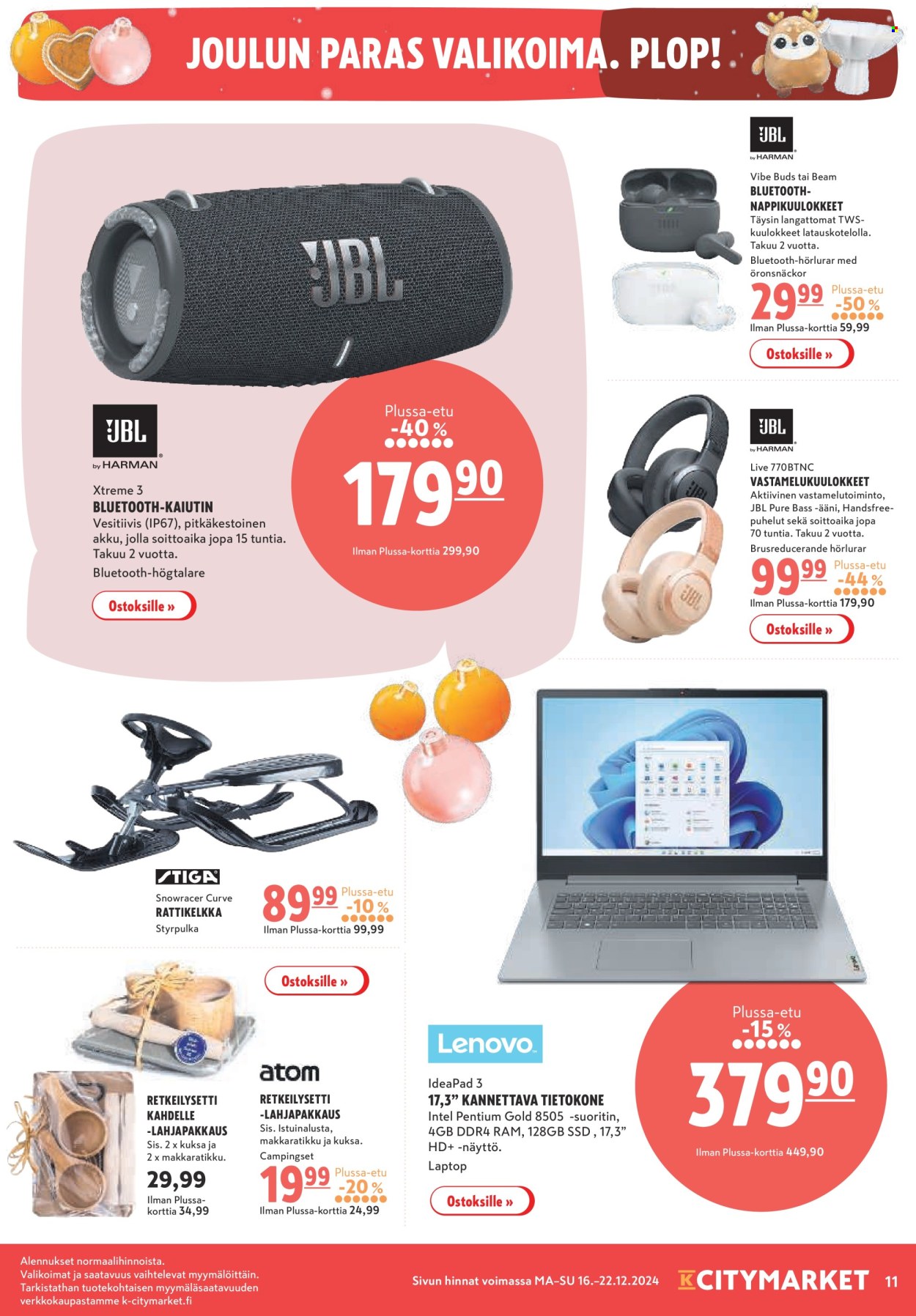 K-citymarket tarjoukset - 16.12.2024 - 22.12.2024. Sivu 11