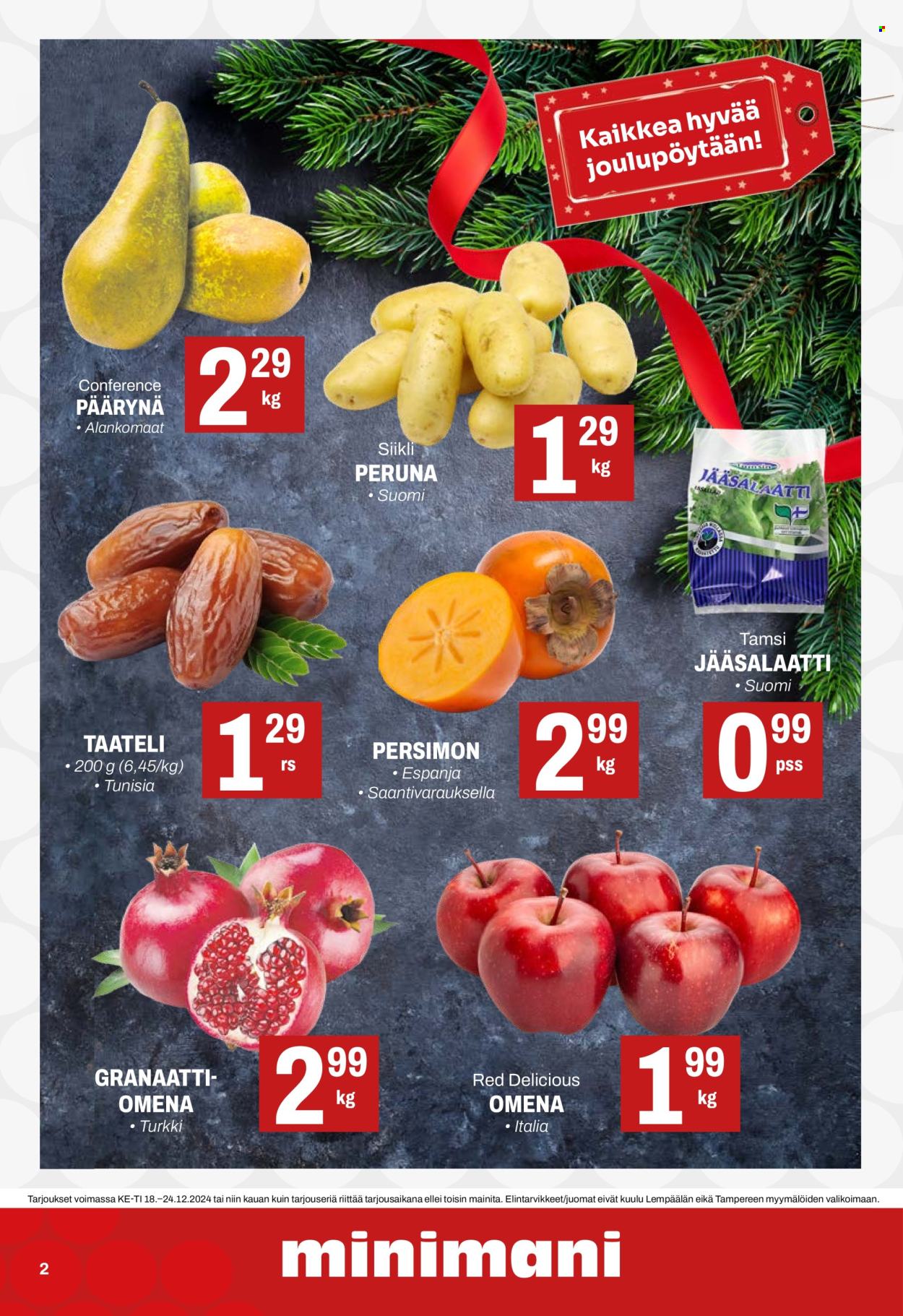 Minimani tarjoukset - 18.12.2024 - 24.12.2024. Sivu 2