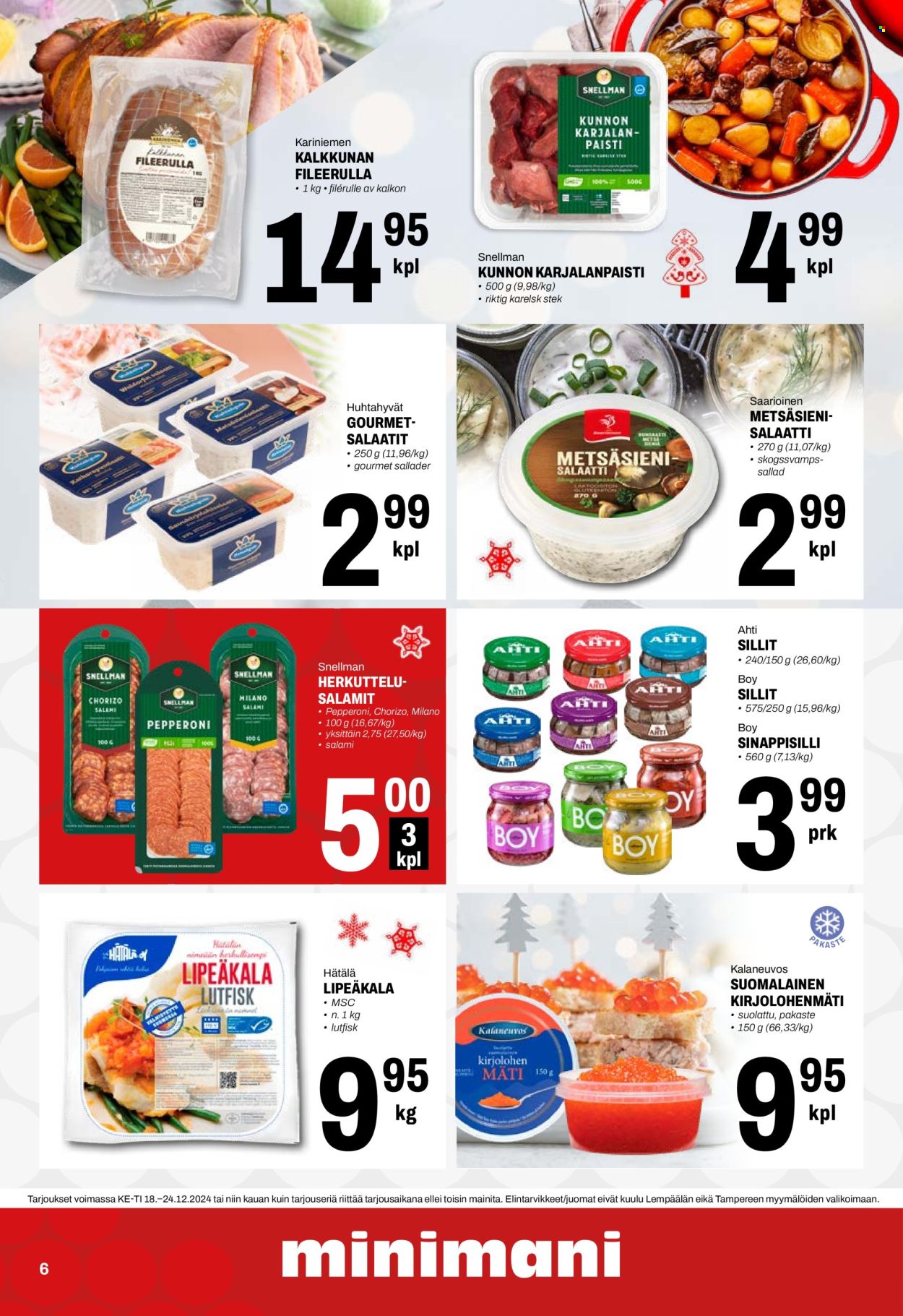 Minimani tarjoukset - 18.12.2024 - 24.12.2024. Sivu 6