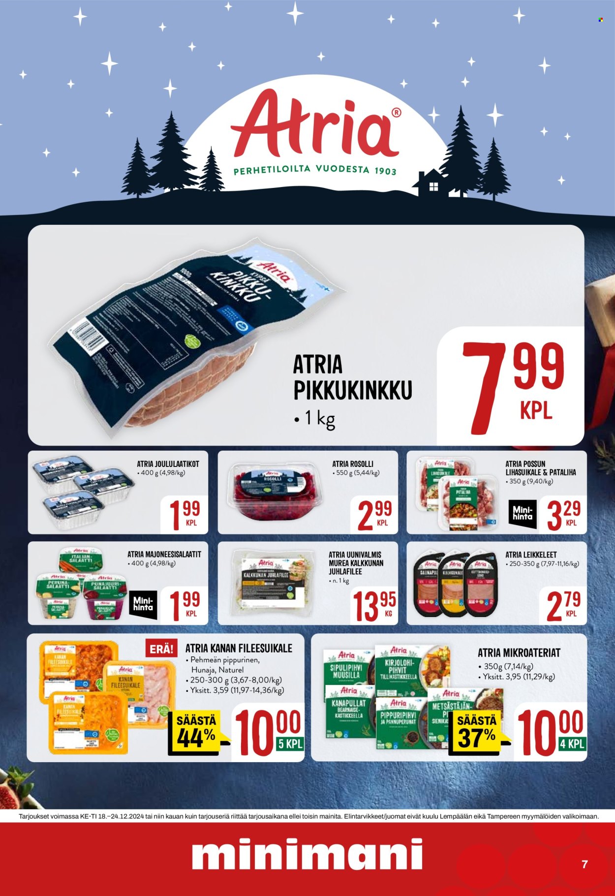 Minimani tarjoukset - 18.12.2024 - 24.12.2024. Sivu 7