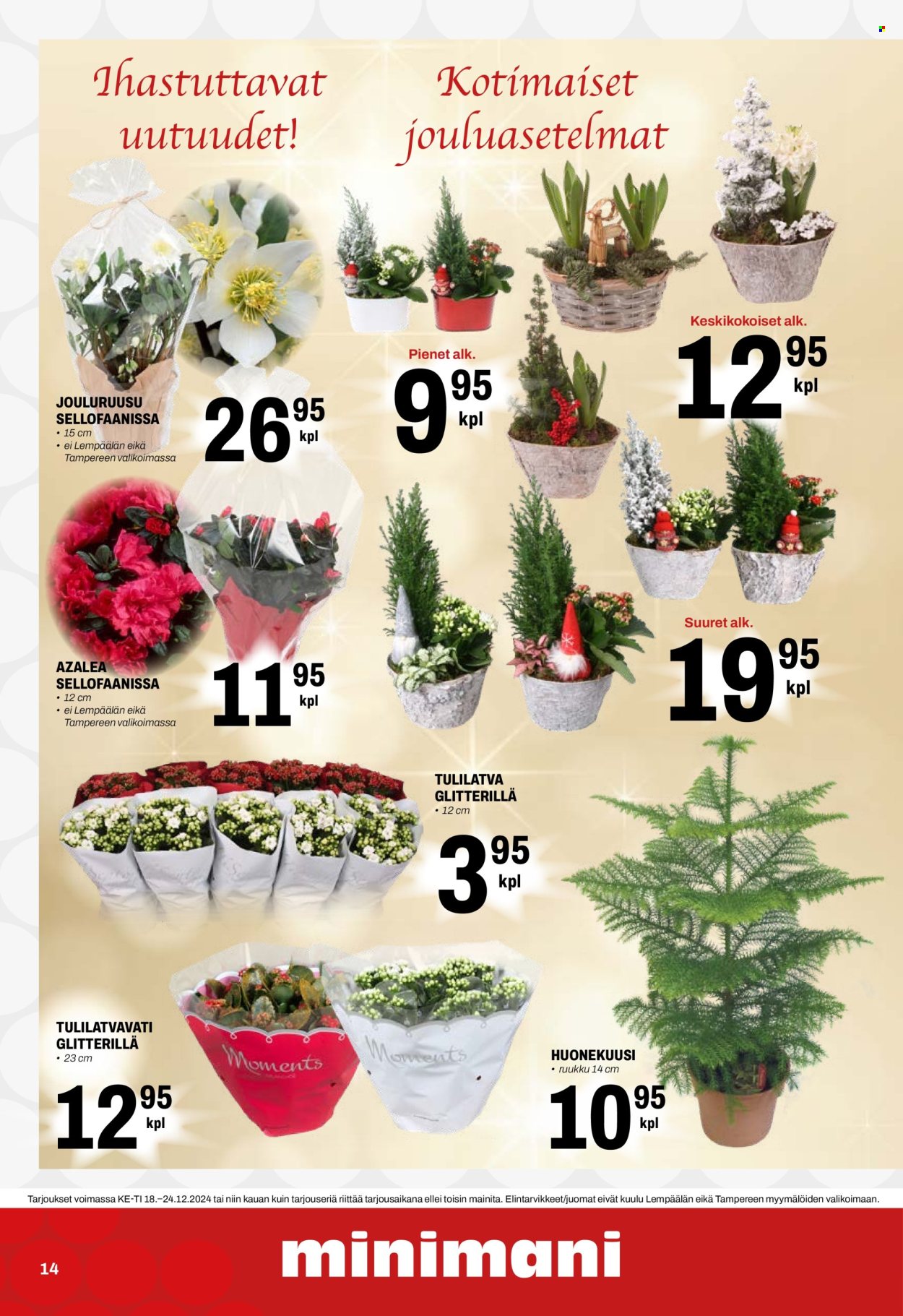 Minimani tarjoukset - 18.12.2024 - 24.12.2024. Sivu 14