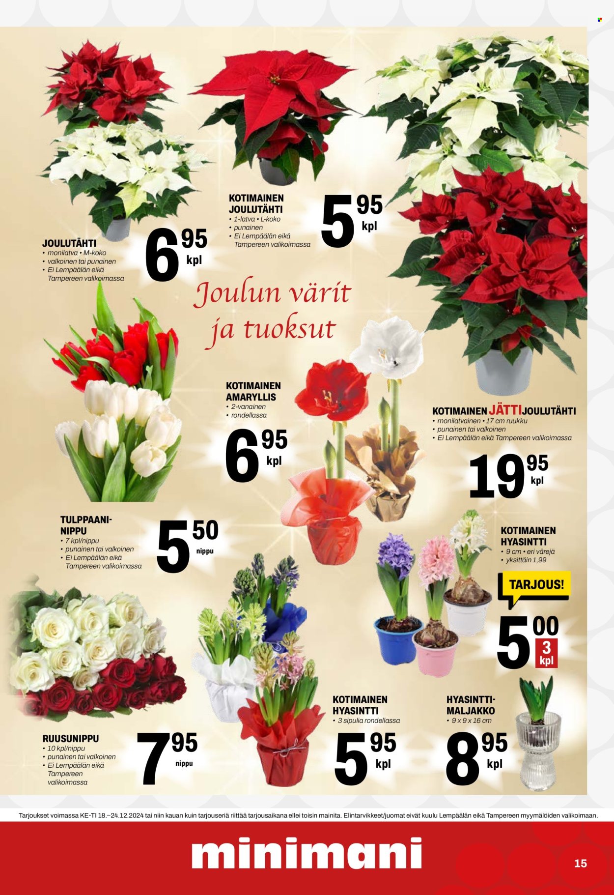 Minimani tarjoukset - 18.12.2024 - 24.12.2024. Sivu 15