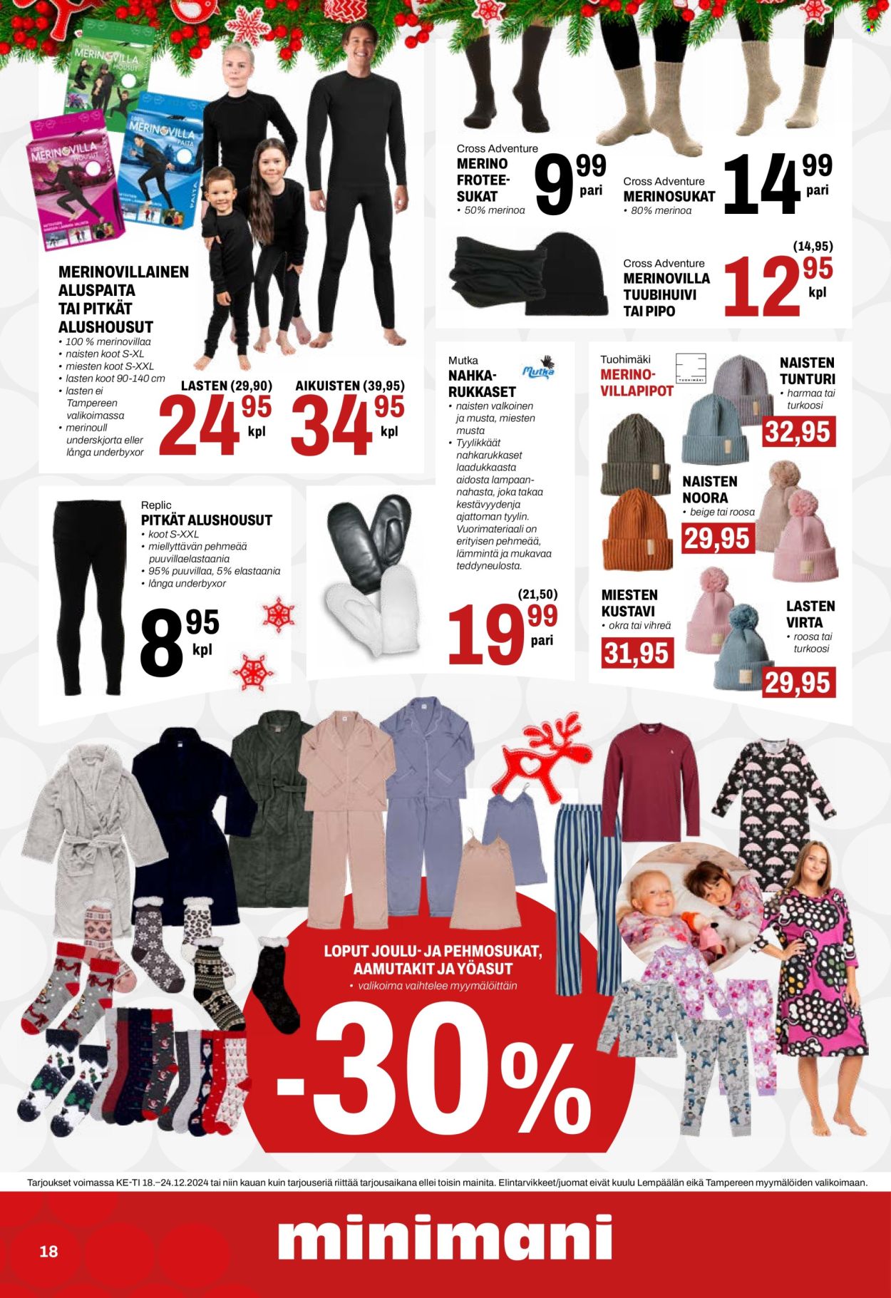 Minimani tarjoukset - 18.12.2024 - 24.12.2024. Sivu 18