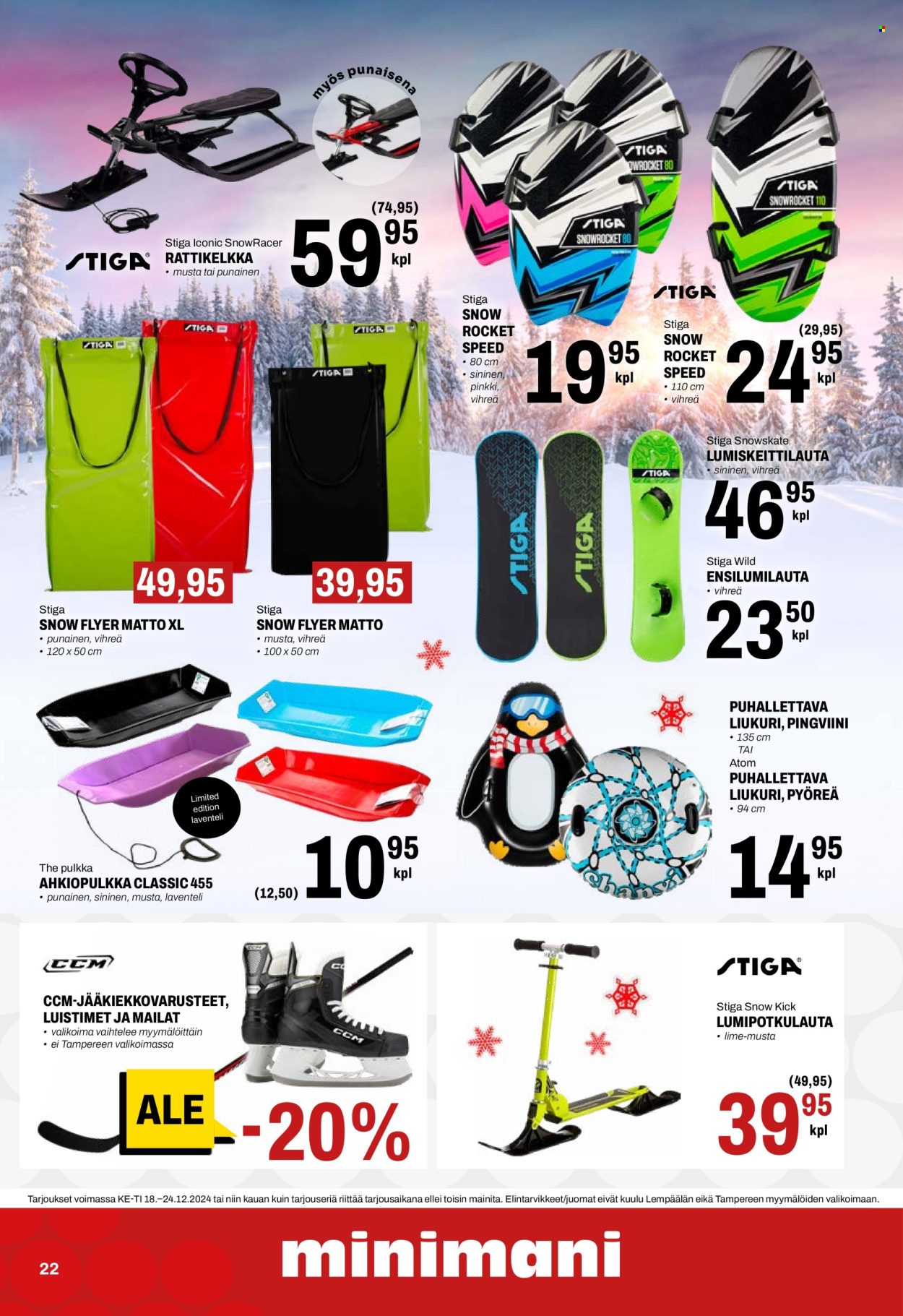 Minimani tarjoukset - 18.12.2024 - 24.12.2024. Sivu 22
