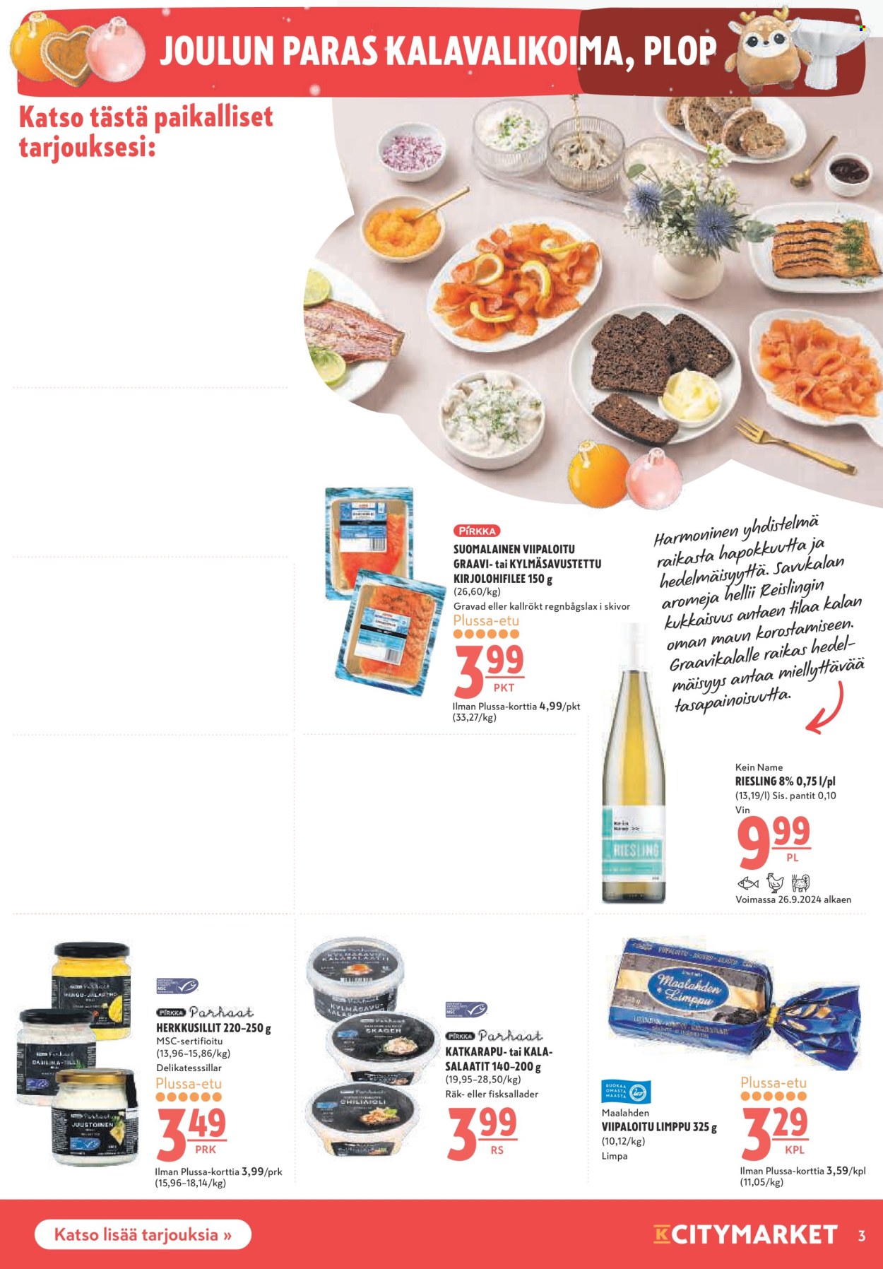 K-citymarket tarjoukset - 19.12.2024 - 26.12.2024. Sivu 3