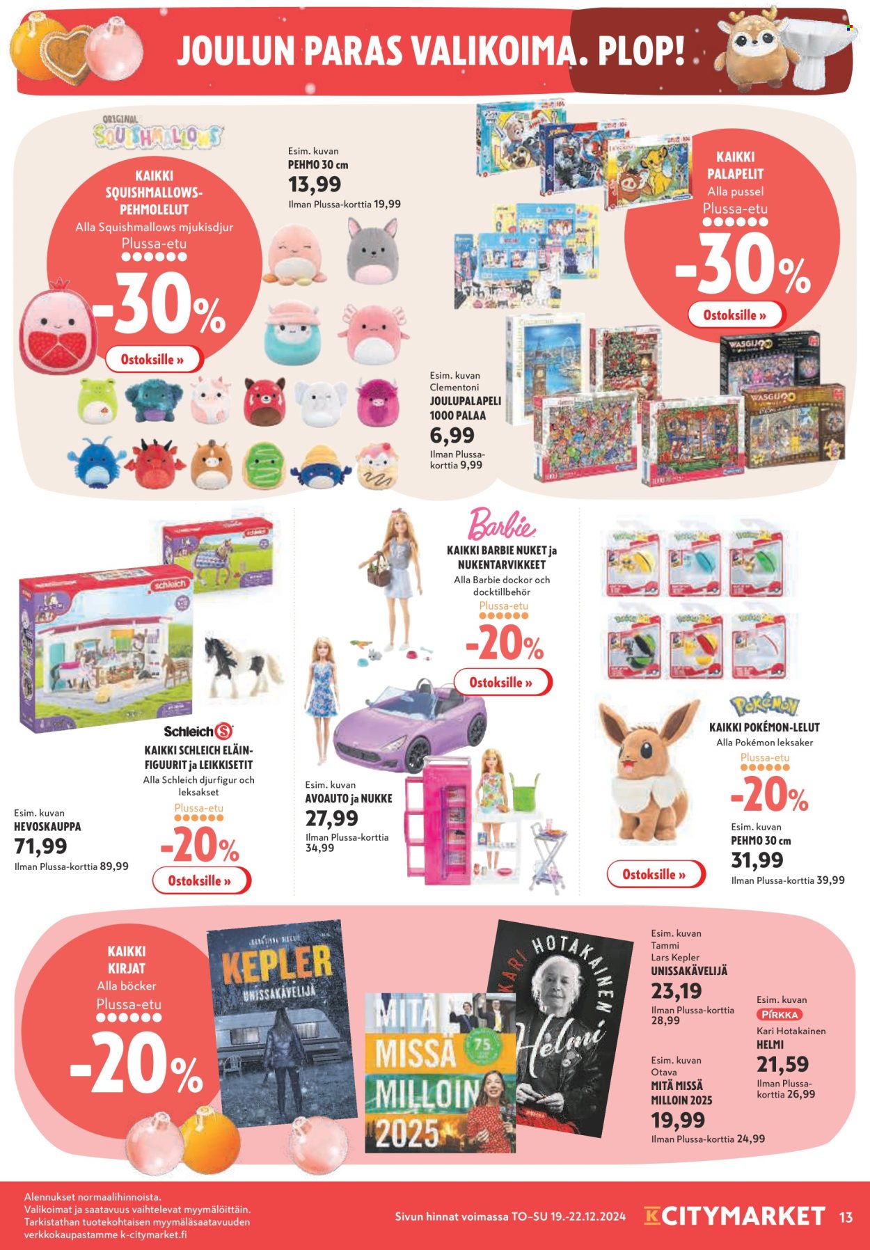 K-citymarket tarjoukset - 19.12.2024 - 26.12.2024. Sivu 13