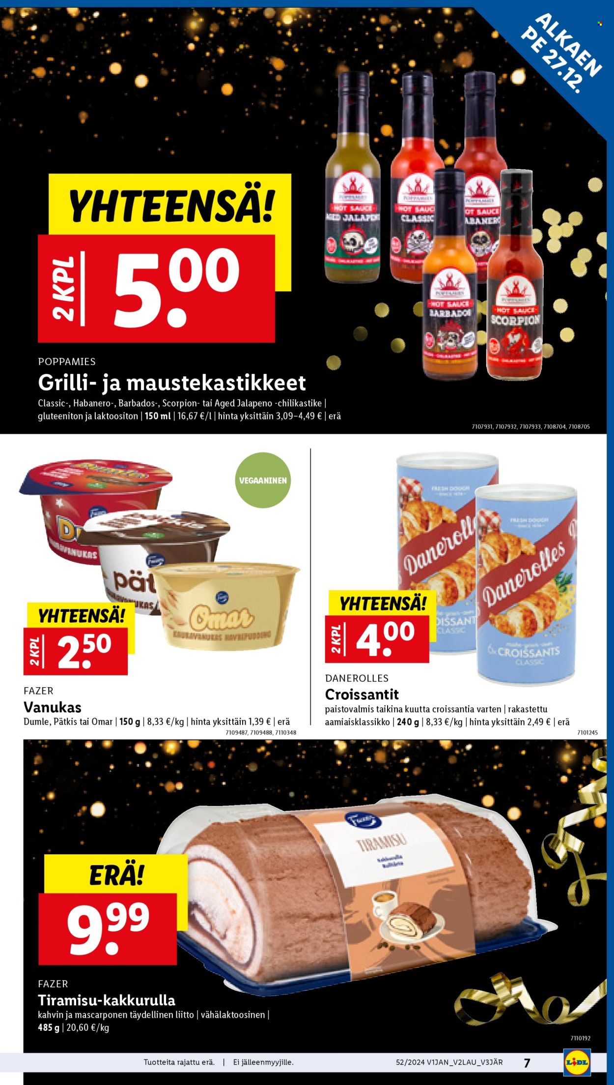 Lidl tarjoukset - 27.12.2024 - 01.01.2025. Sivu 7