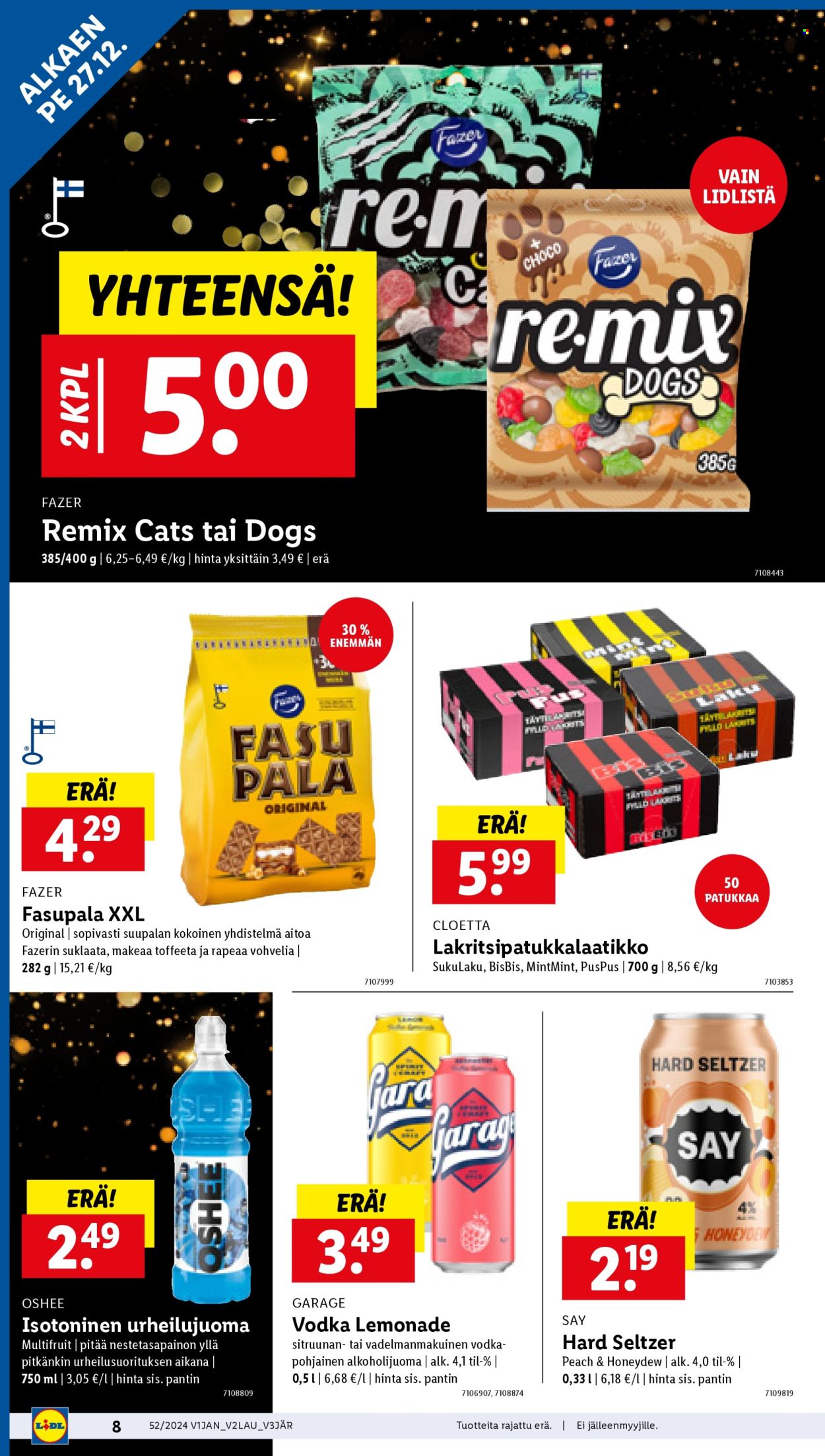Lidl tarjoukset - 27.12.2024 - 01.01.2025. Sivu 8