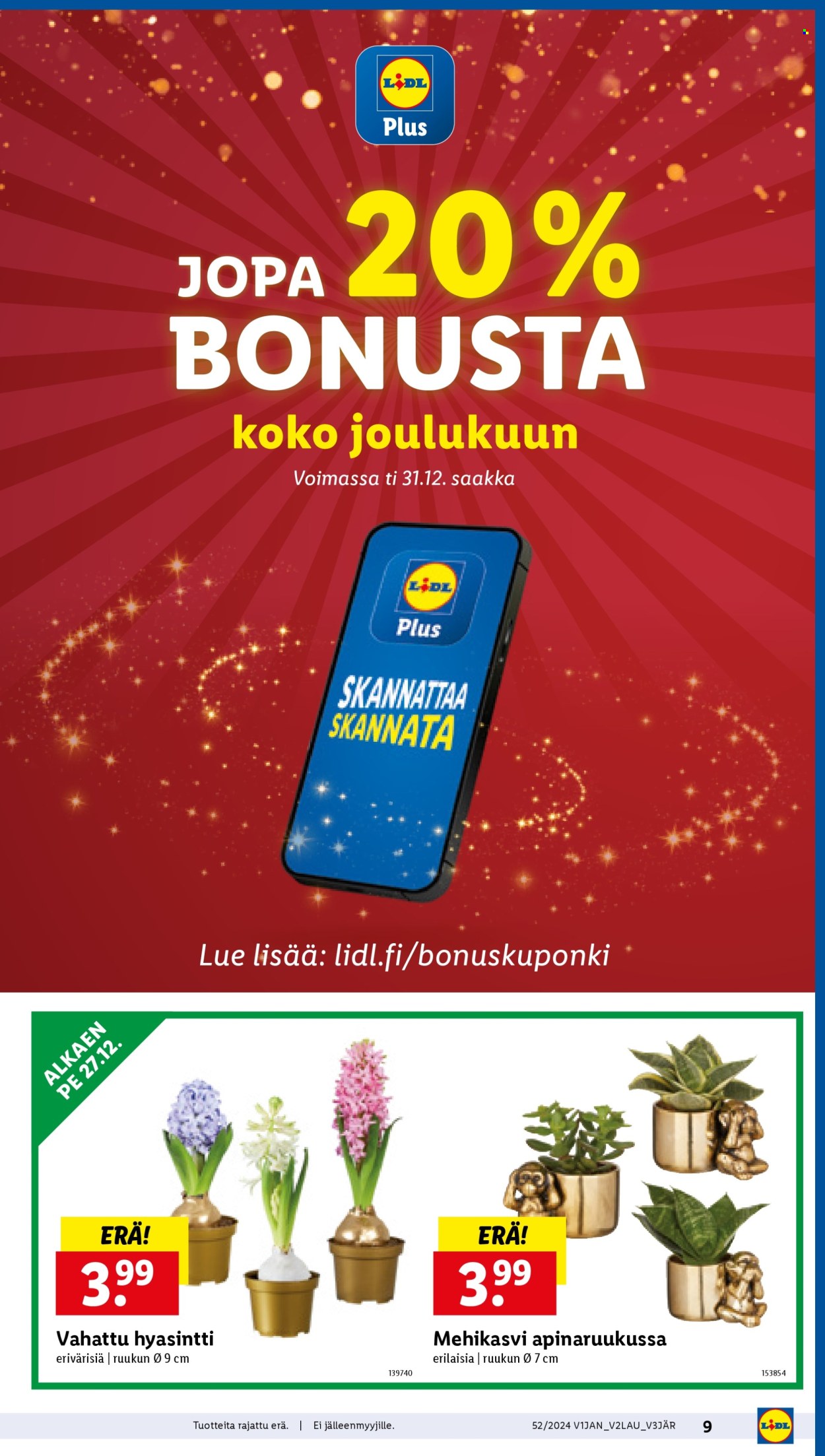 Lidl tarjoukset - 27.12.2024 - 01.01.2025. Sivu 9