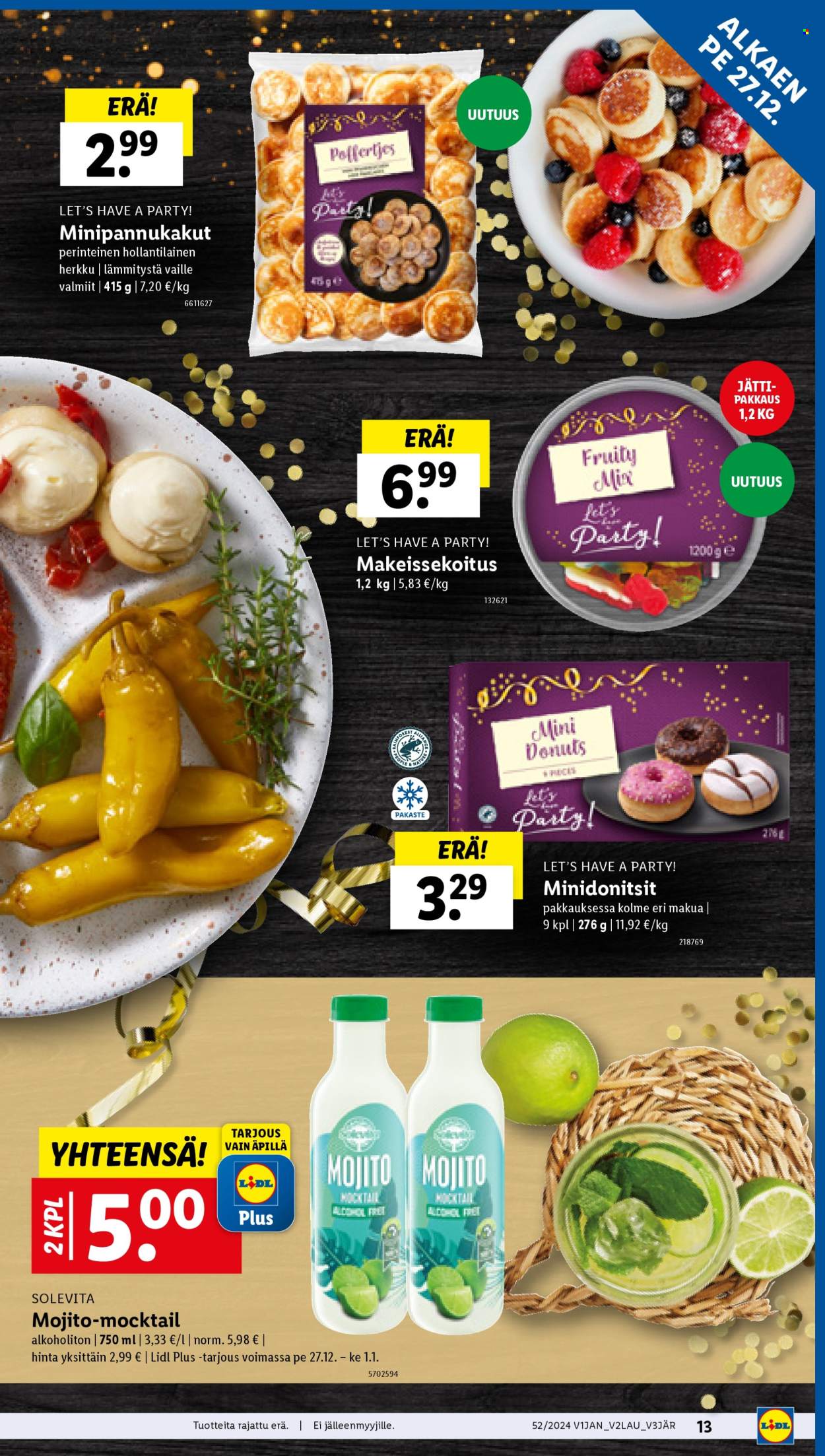 Lidl tarjoukset - 27.12.2024 - 01.01.2025. Sivu 13