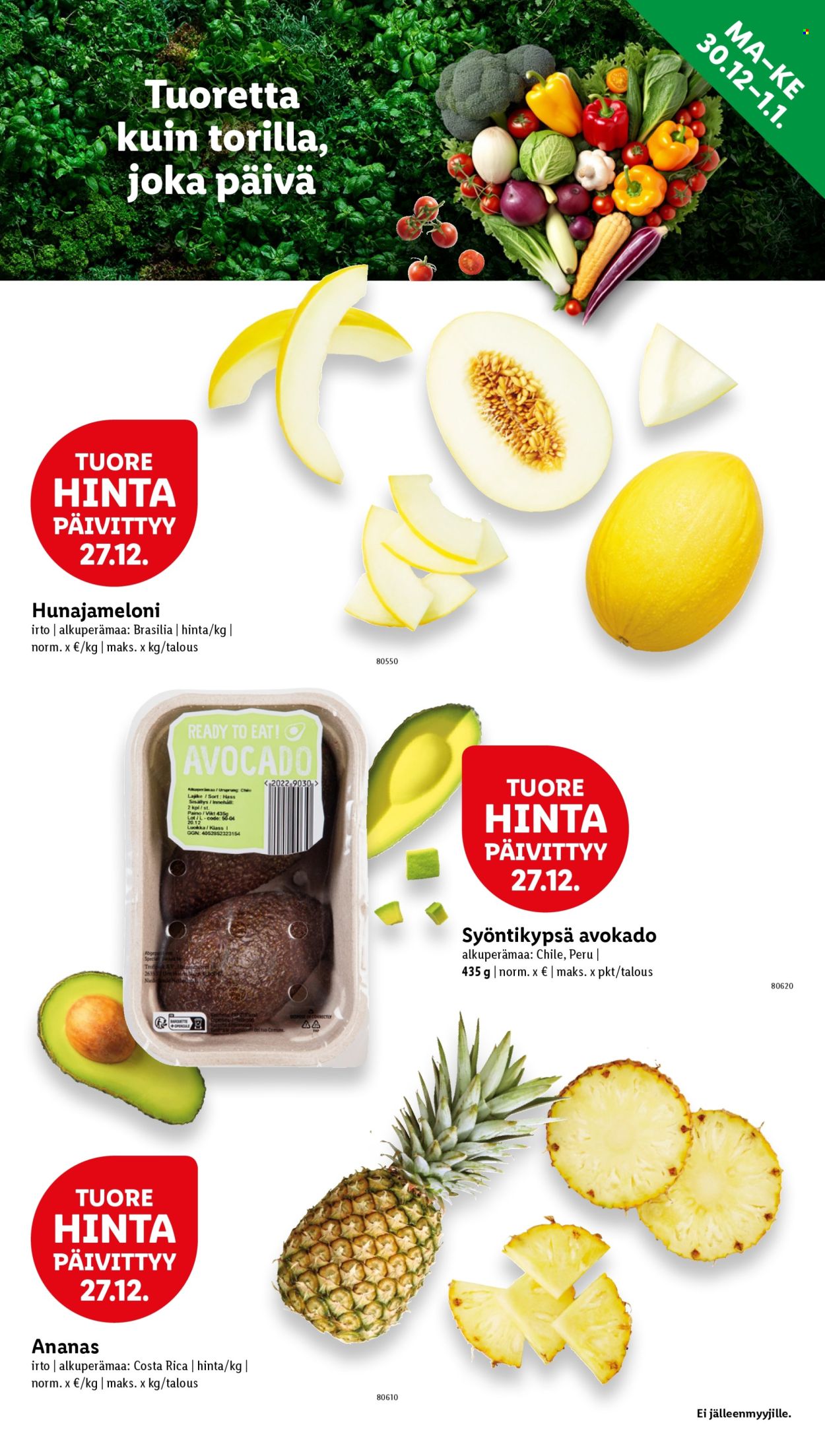 Lidl tarjoukset - 27.12.2024 - 01.01.2025. Sivu 19