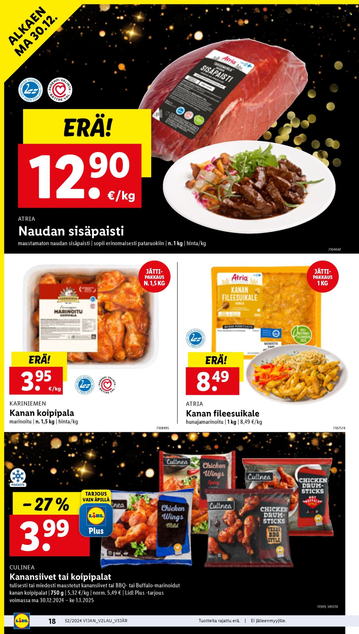 Lidl tarjoukset - 27.12.2024 - 01.01.2025. Sivu 20