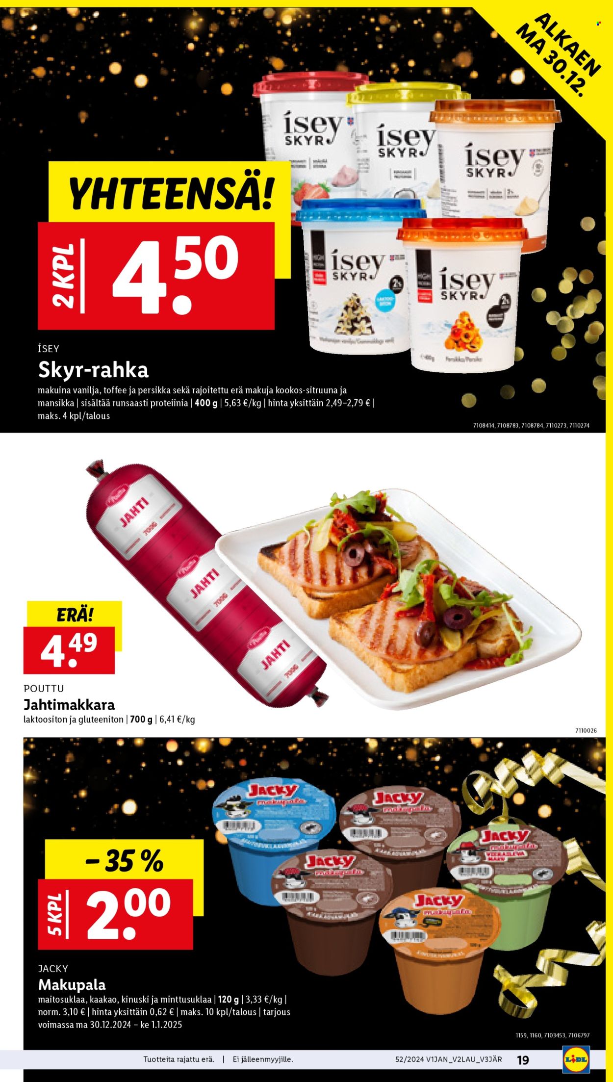 Lidl tarjoukset - 27.12.2024 - 01.01.2025. Sivu 21